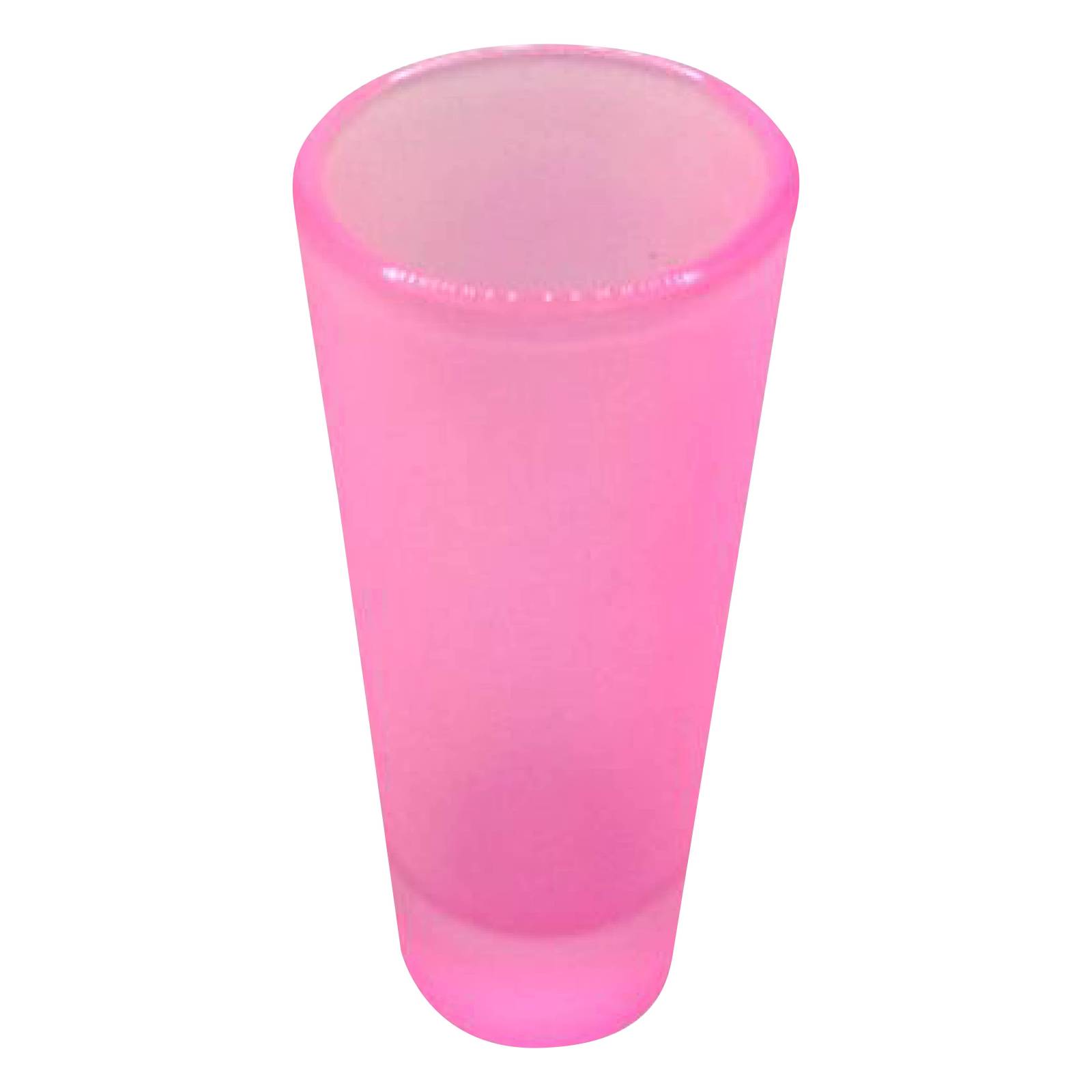VASO TEQUILERO NEÓN PARA SUBLIMACIÓN 25 ONZ CAJA CON 36 PZ