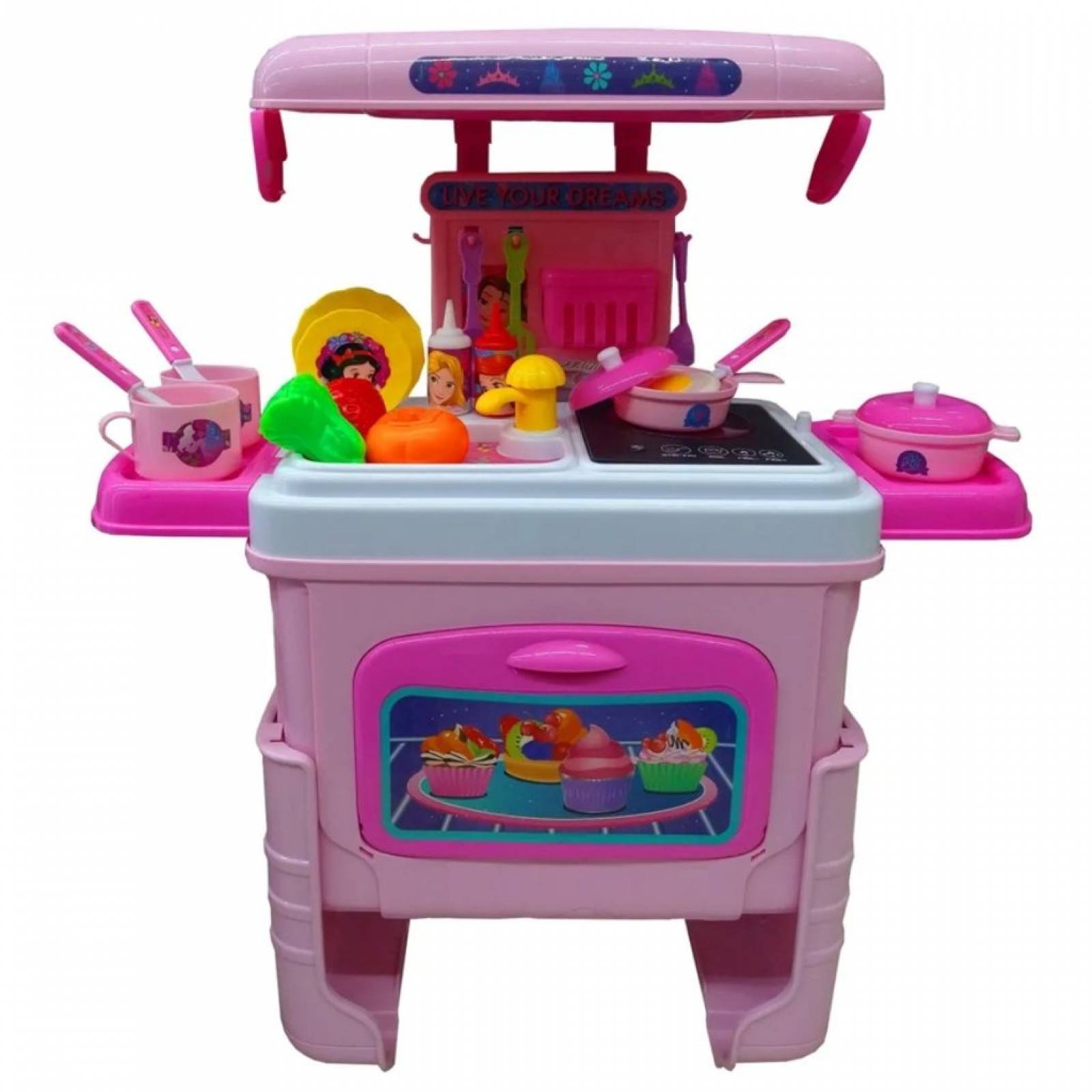 COCINA MALETA GRANDE PRINCESAS DISNEY