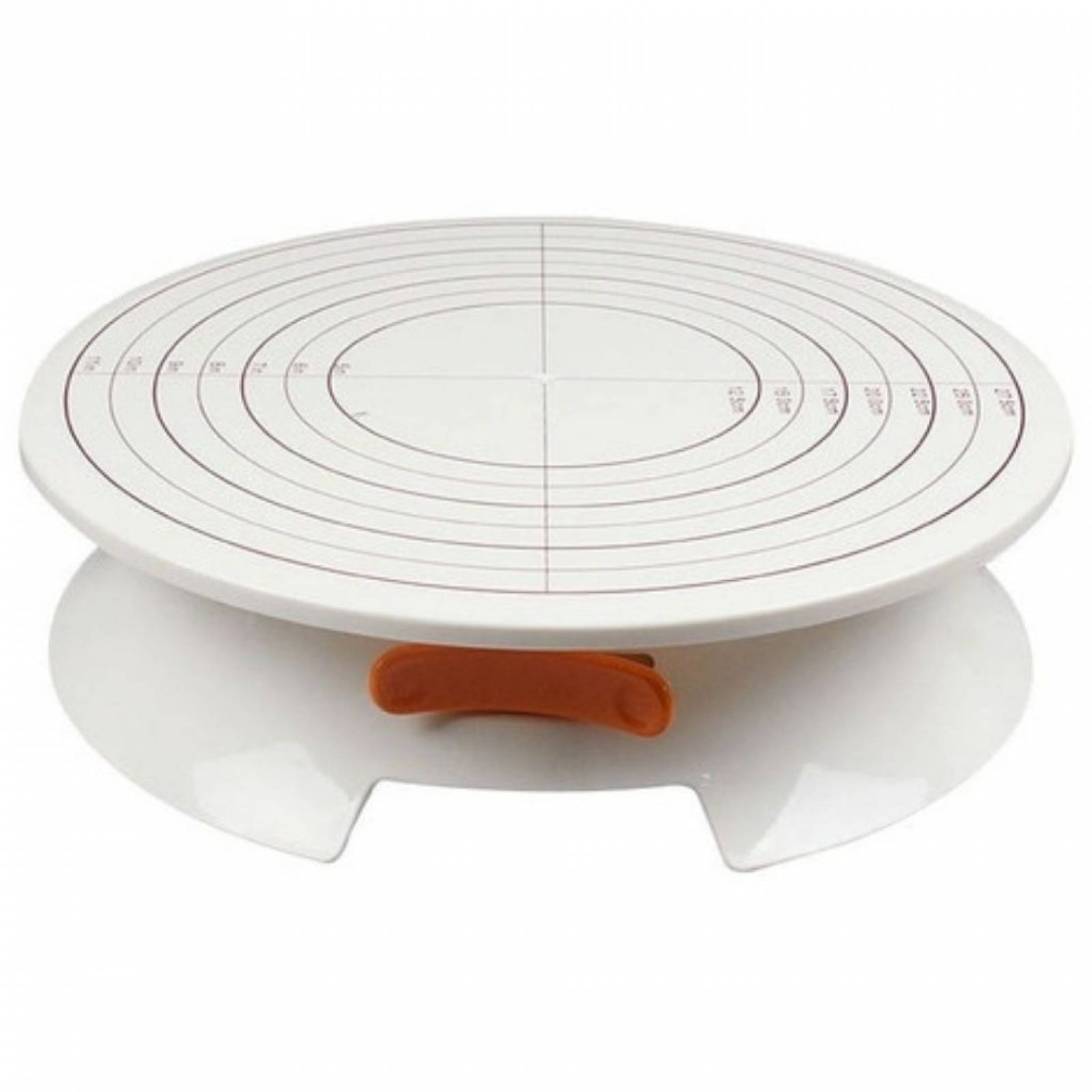 Base Con Plato Giratorio Para Decoración Pasteles Y Postres