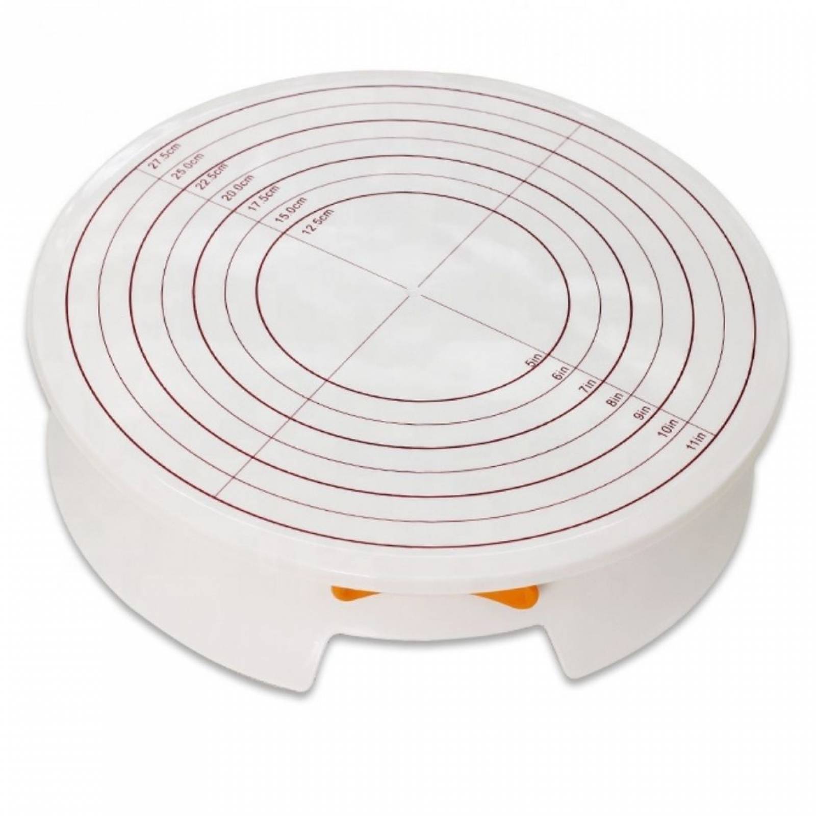 Base Con Plato Giratorio Para Decoración Pasteles Y Postres