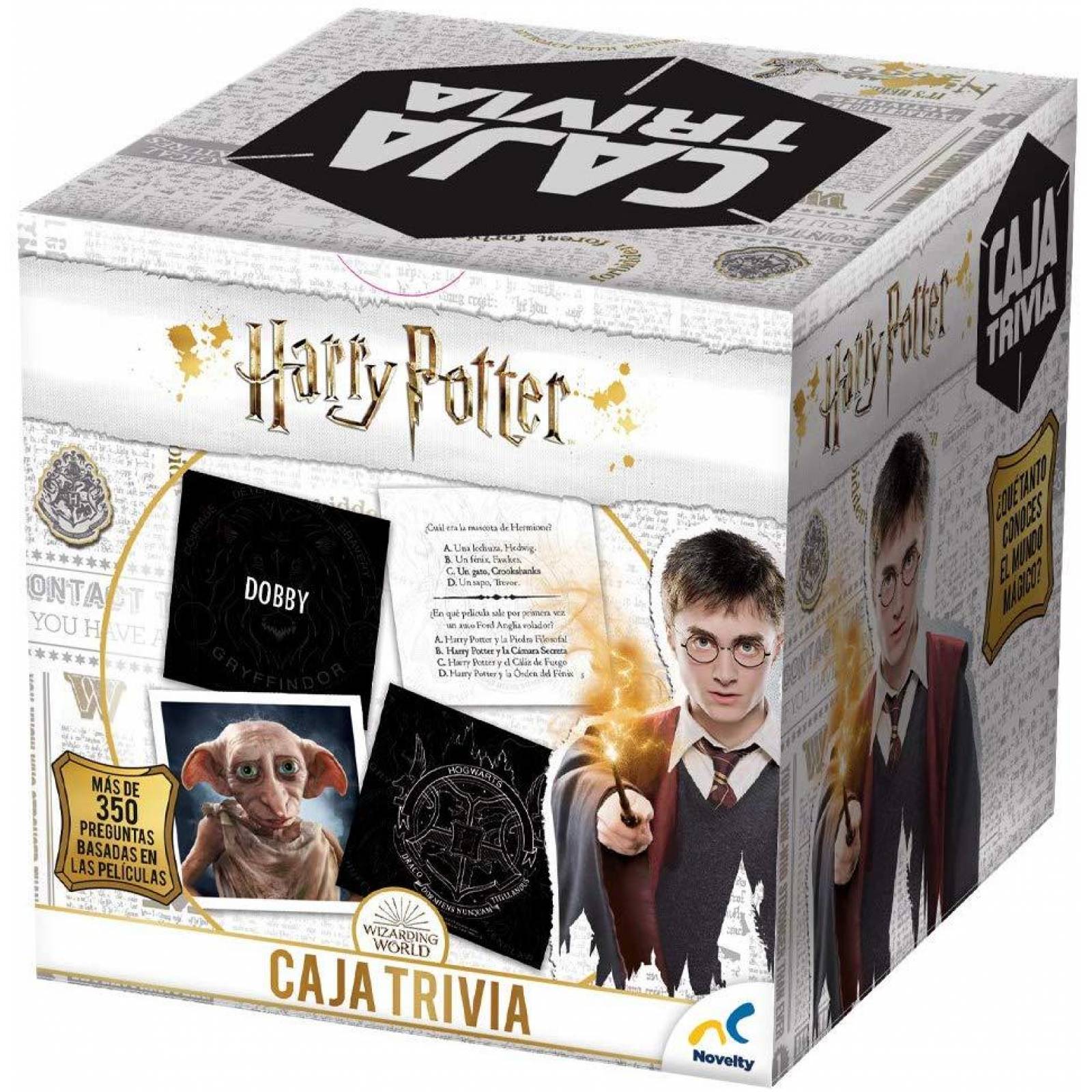 TRIVIA BOX HARRY POTTER CAJA DE CARTON 