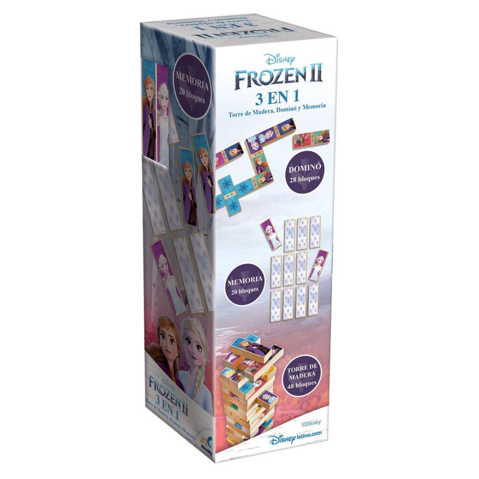TORRE DE MADERA 3 EN 1 FROZEN II 