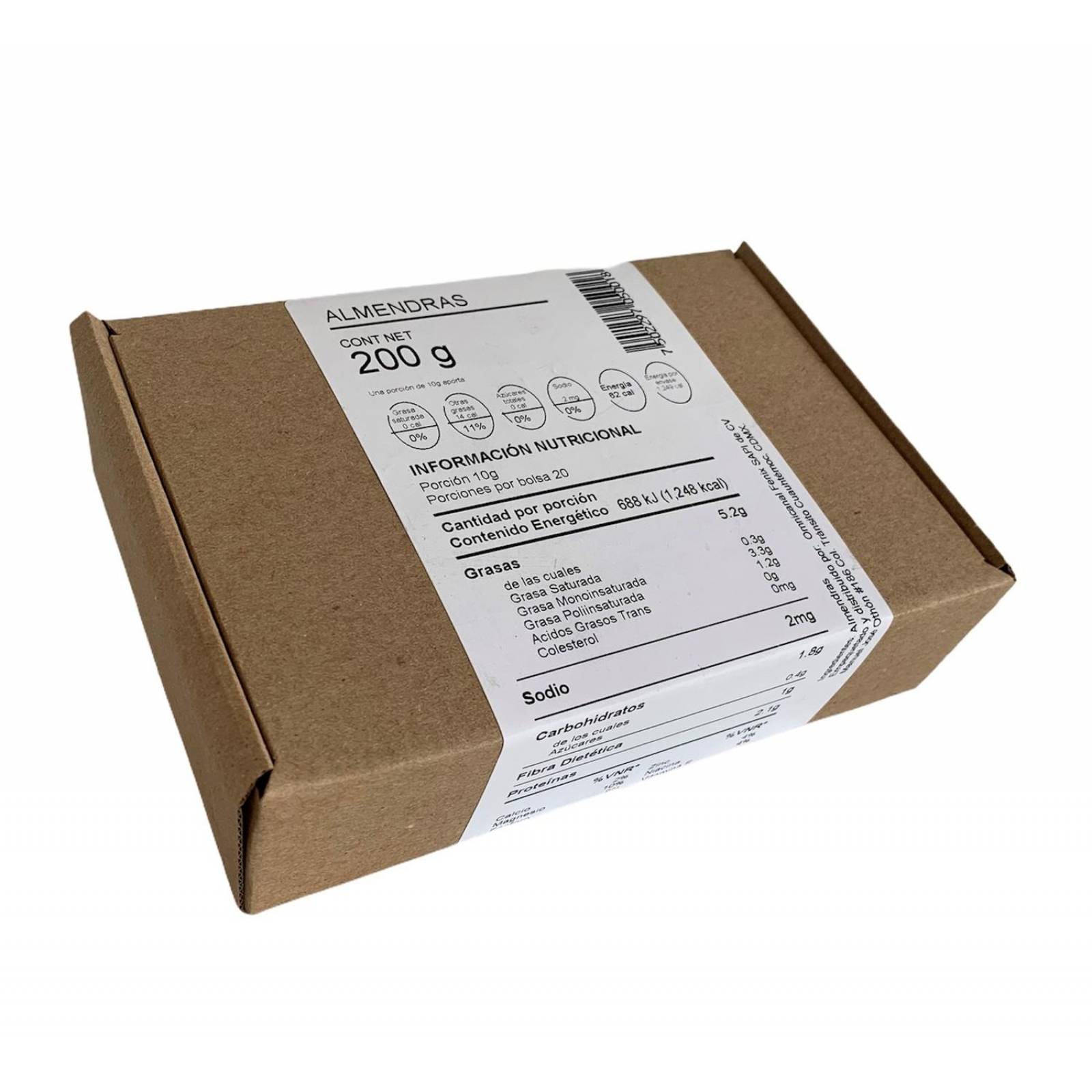 ALMENDRA NATURAL 200g 