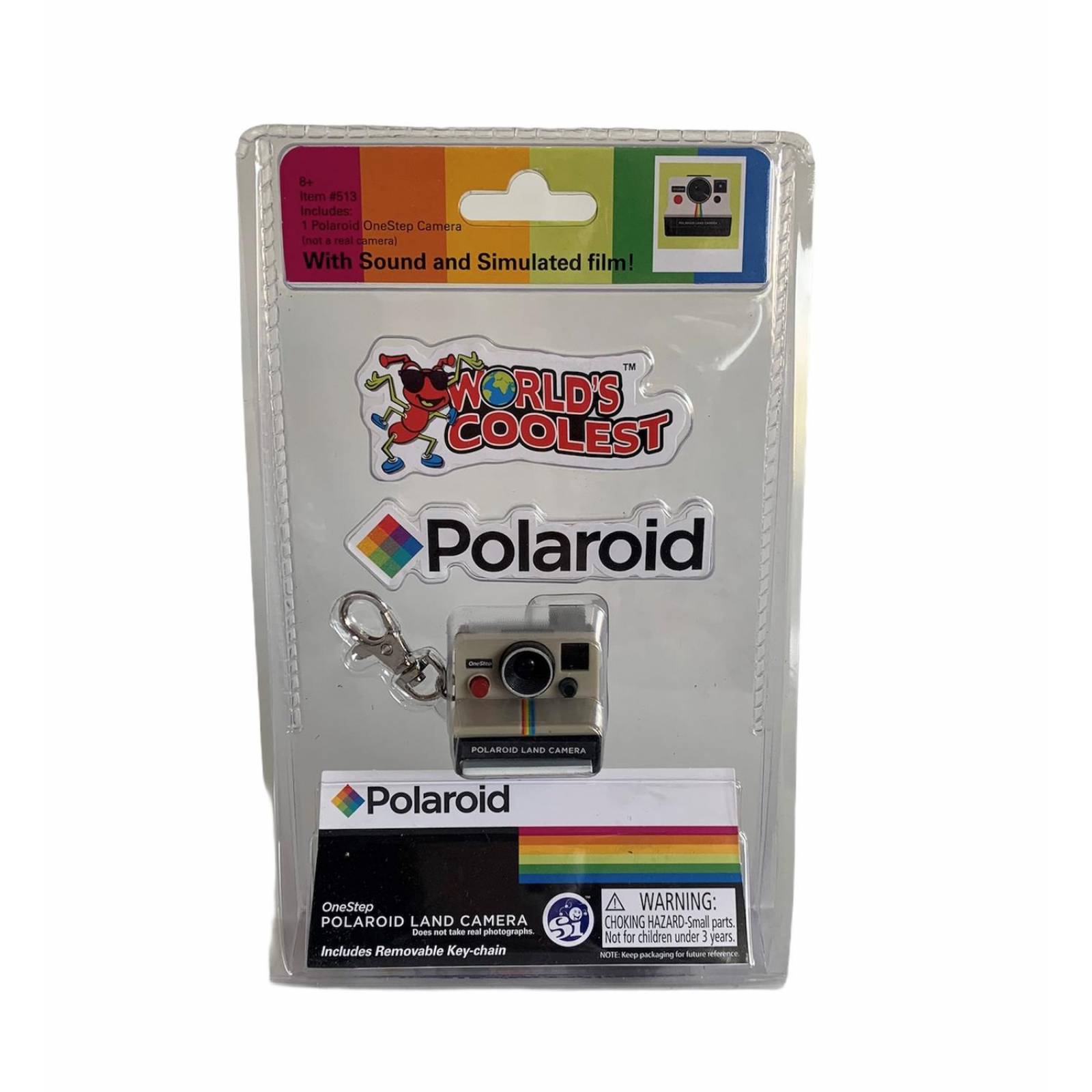 Worlds Coolest Polaroid Camera Llavero 