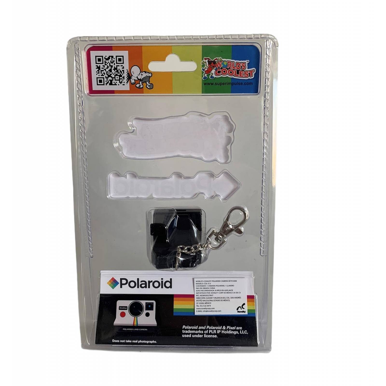 Worlds Coolest Polaroid Camera Llavero 