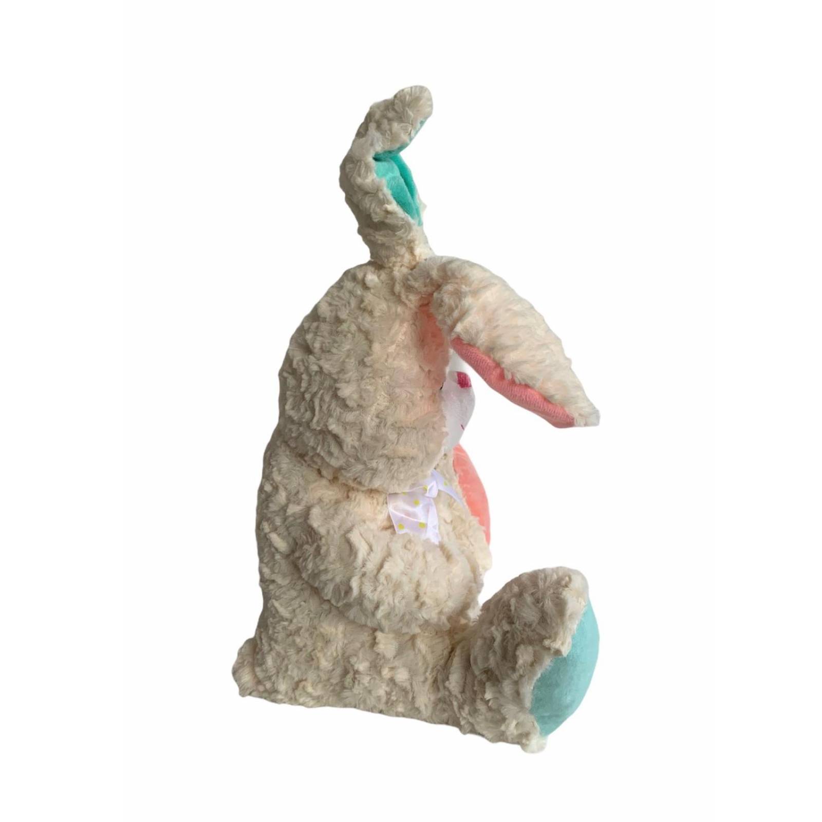 Conejo de Peluche Blanco Mediano 