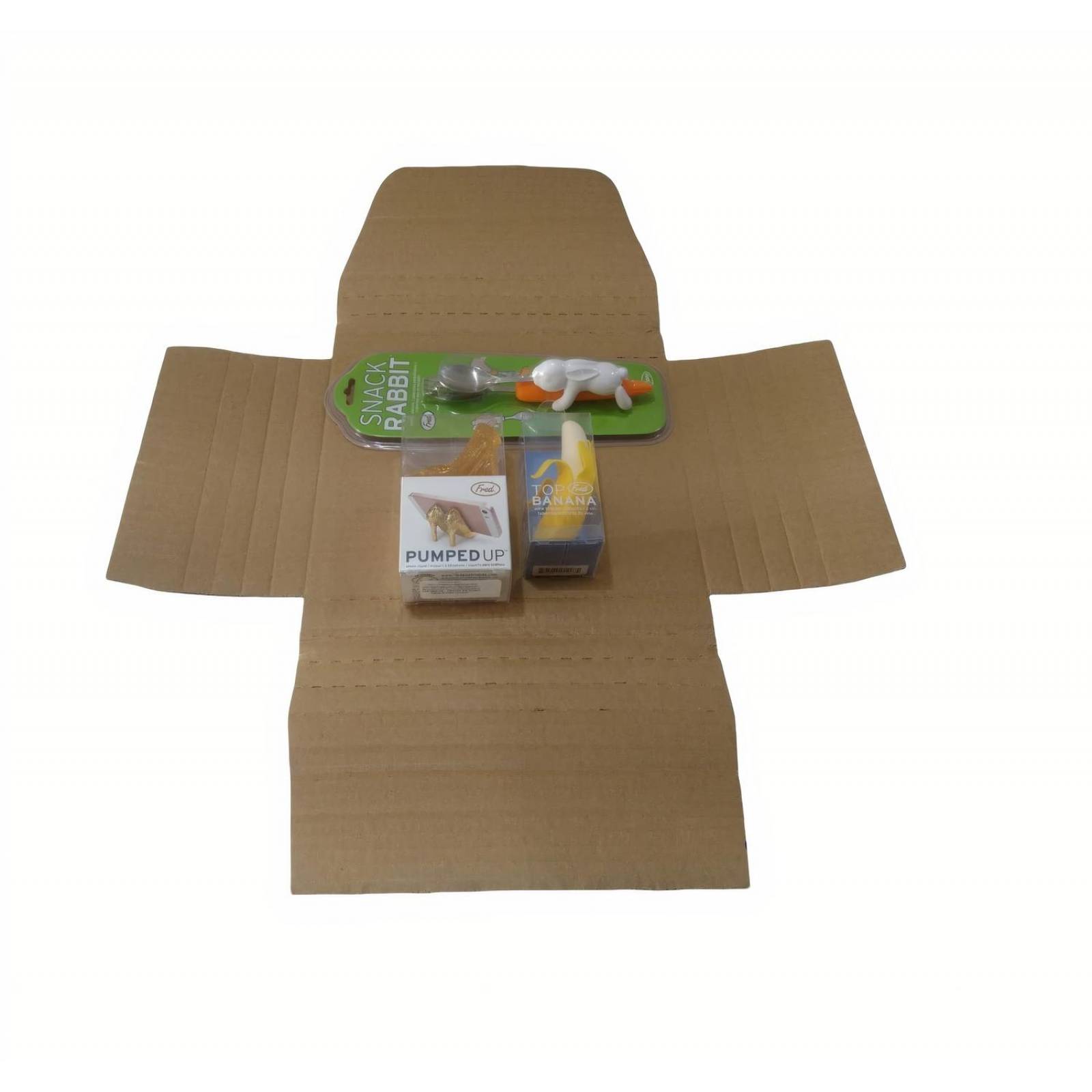 50 Cajas para paquetería ajustables con doblado fácil 