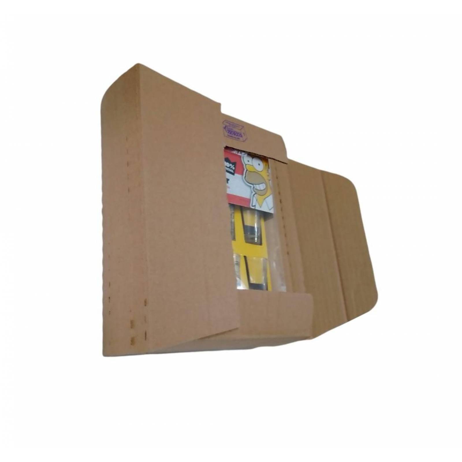 50 Cajas para paquetería ajustables con doblado fácil 