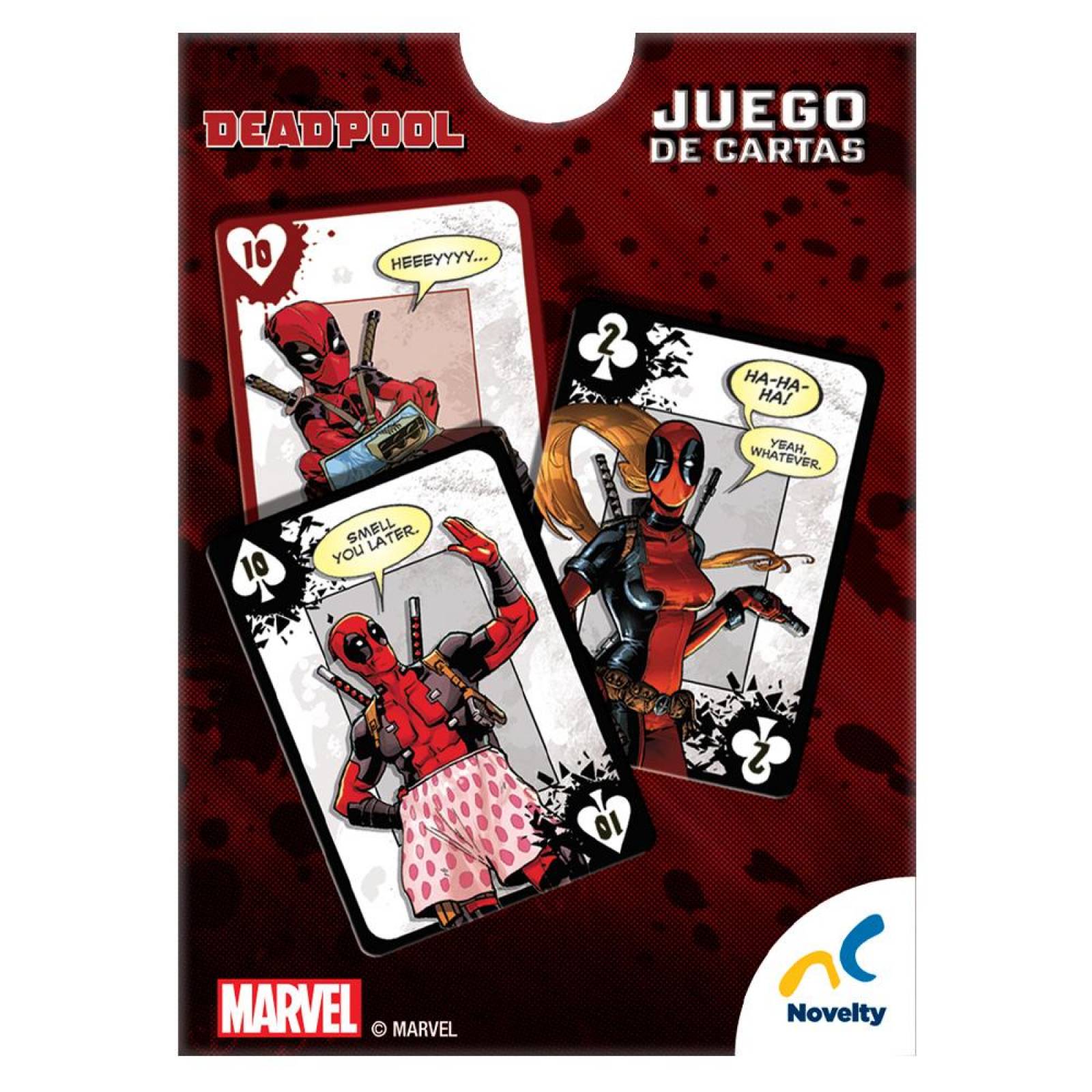 Baraja Coleccionable Deadpool 