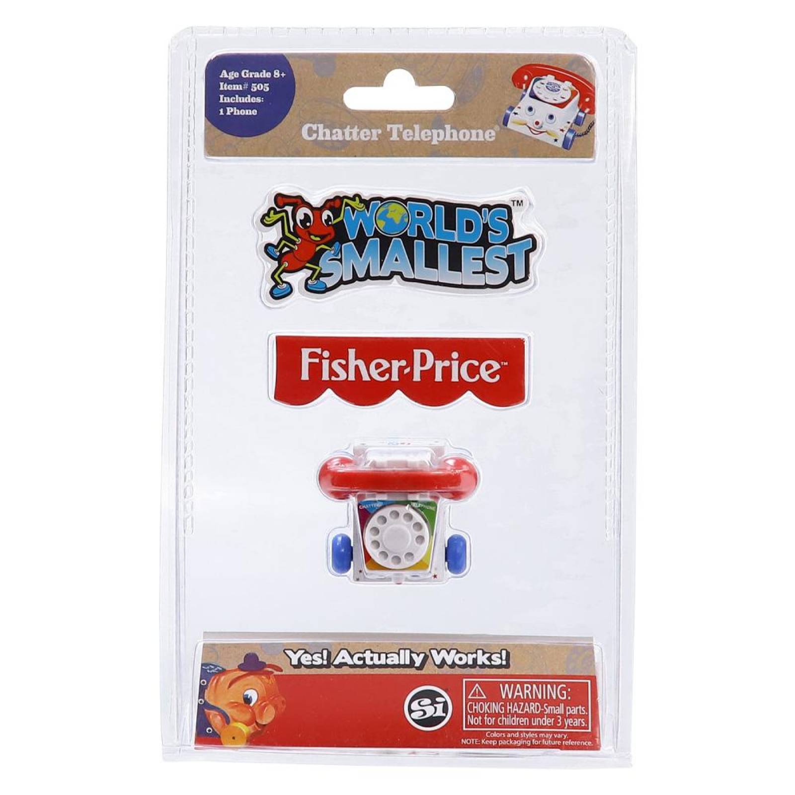 World'S Smallest Fisher Price Classic Chatter Phone 