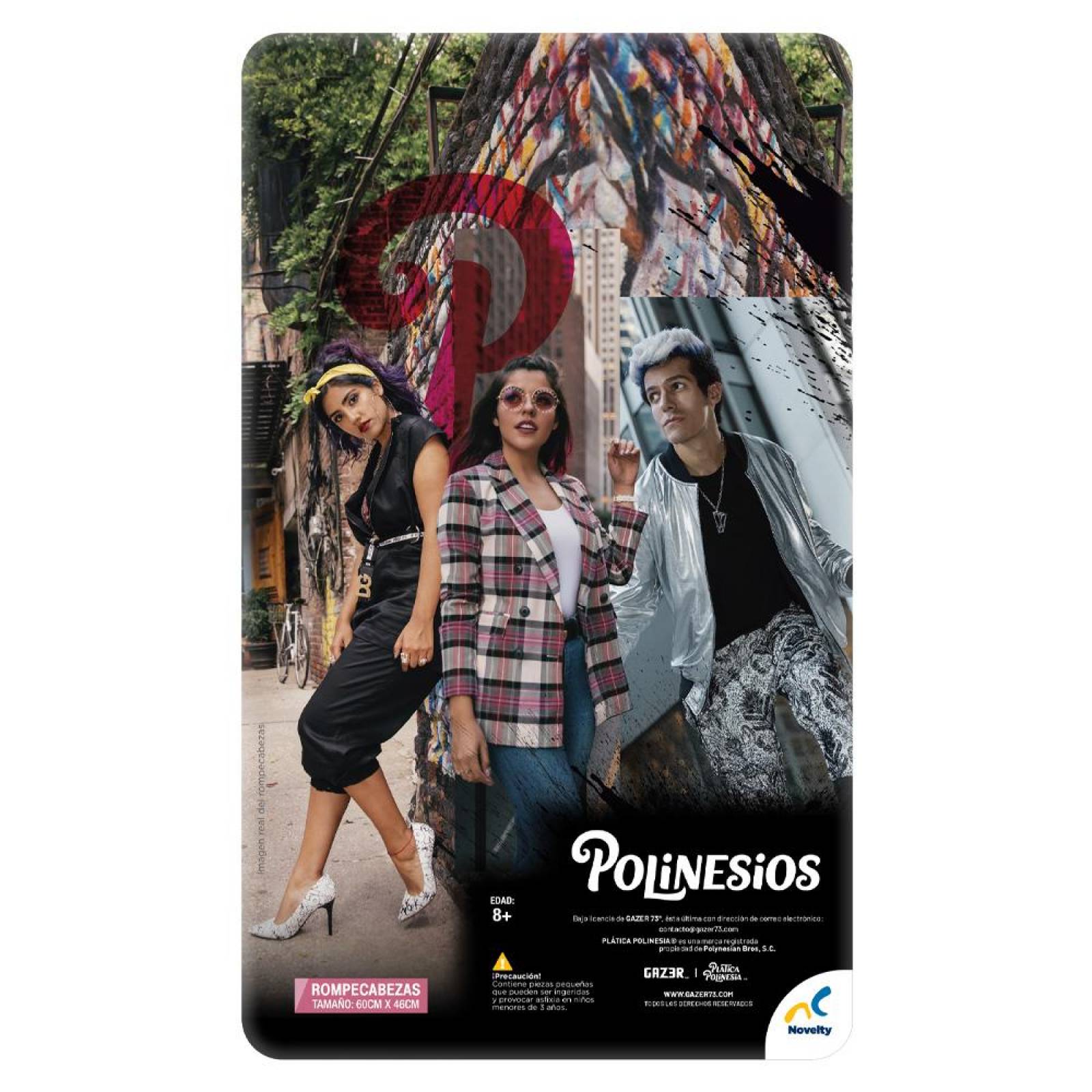 Rompecabezas Coleccionable Los Polinesios En Caja Metalica 