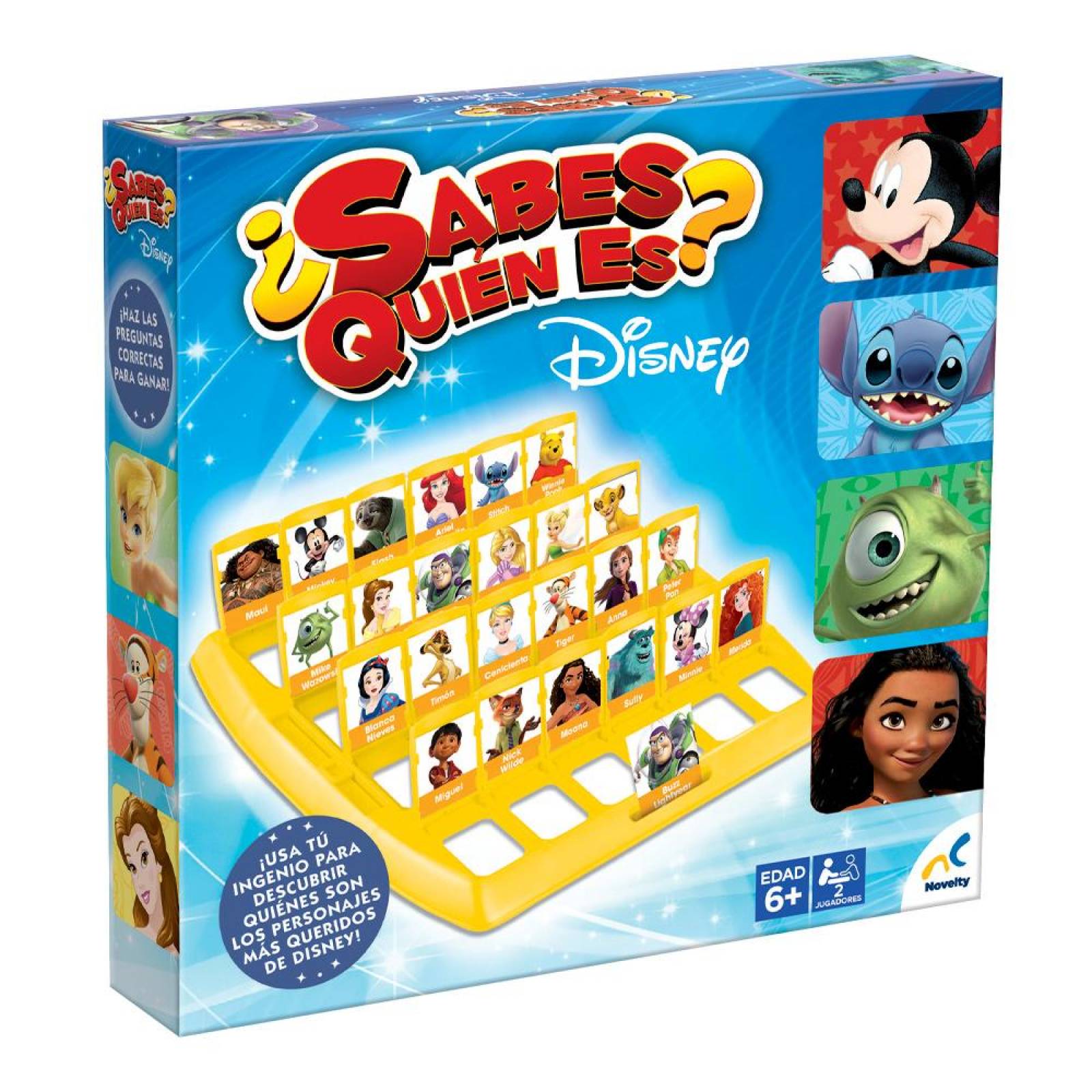 Juego de mesa infantil ¿Sabes quién es? Disney 