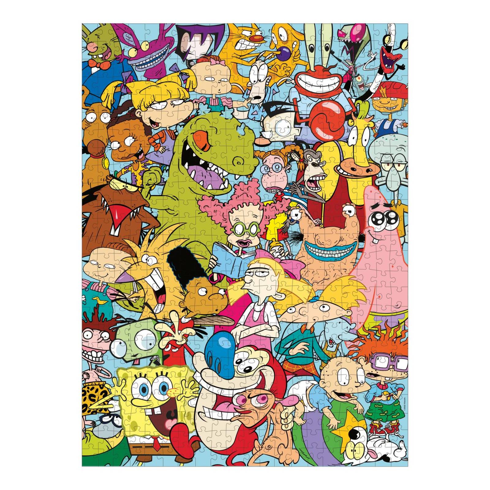 Rompecabezas Nickelodeon 500 piezas coleccionable 
