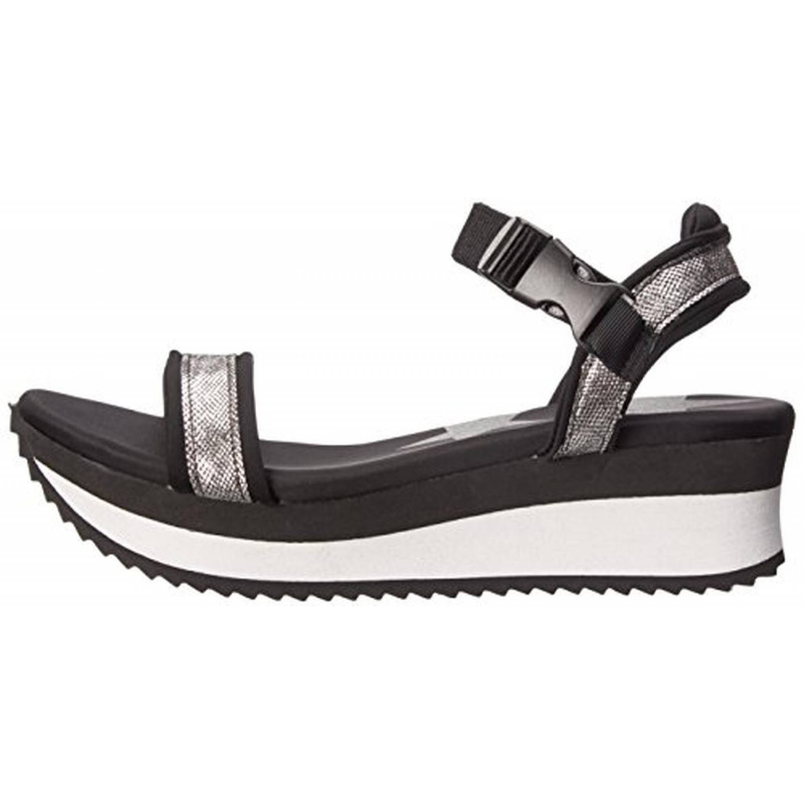Sandalias de Plataforma Dirty Laundry - Chinese Laundry Negro y Platedado 
