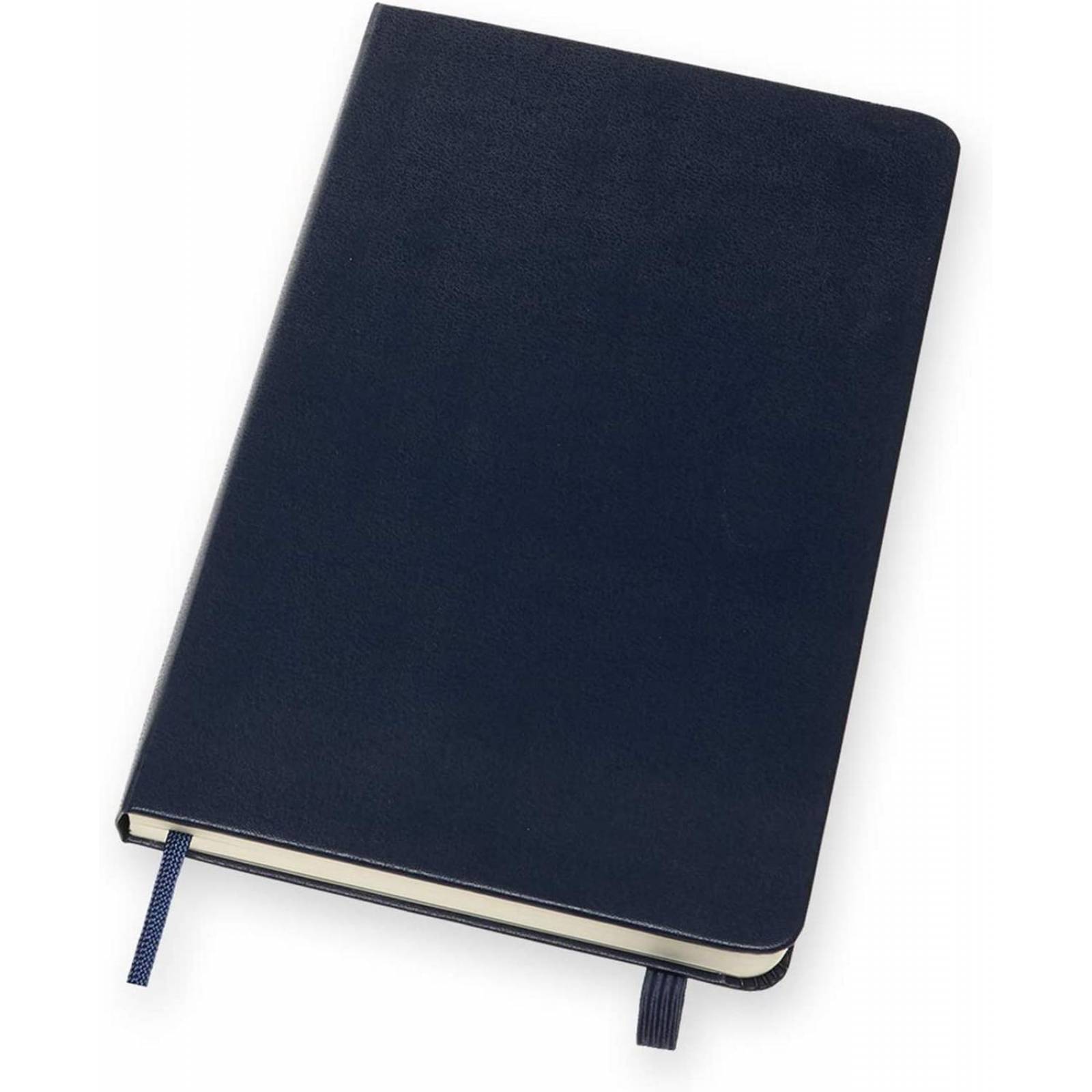 Libreta Moleskine Sketchbook Azul Hoja Blanca Pasta Dura 