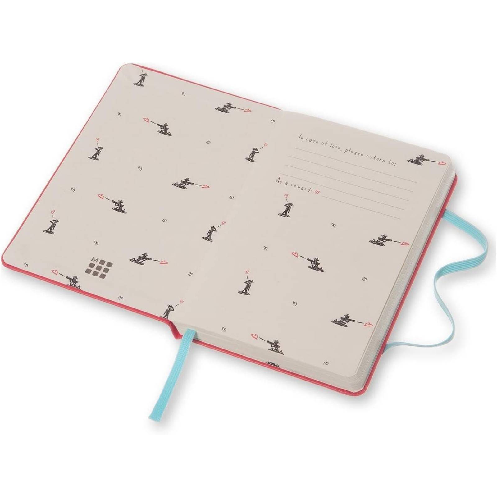 Libreta Moleskine Bolsillo Toy Story Hoja Blanca Pasta Dura 