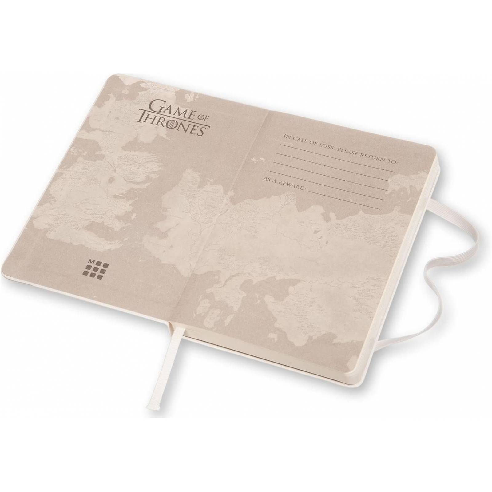 Libreta Moleskine Bolsillo Game of Thrones Pasta Dura 