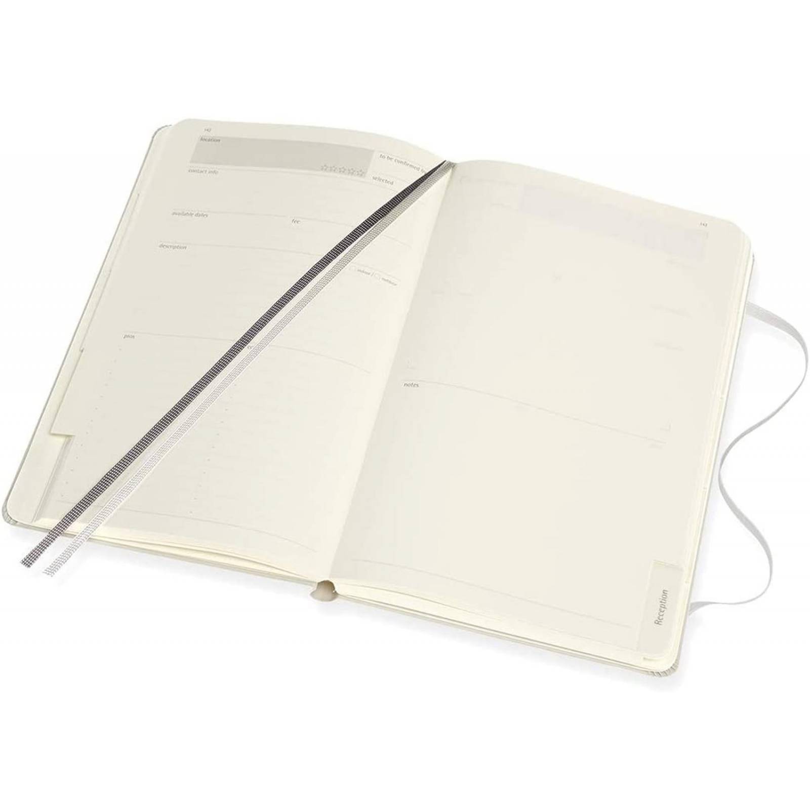 Diario Journal de Bodas Moleskine Grande Pasta Dura 