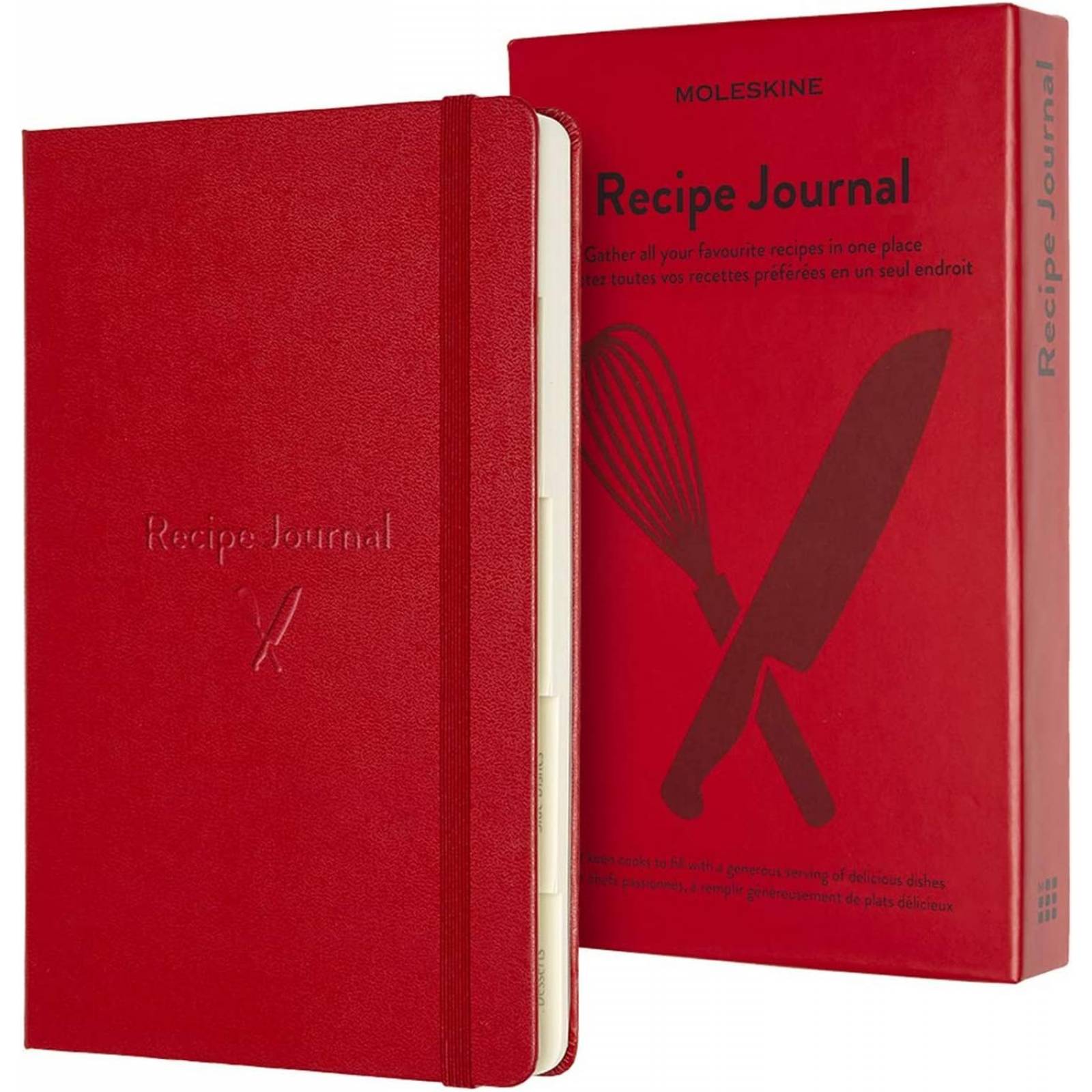 Diario Journal de Recetas Moleskine Grande Pasta Dura 