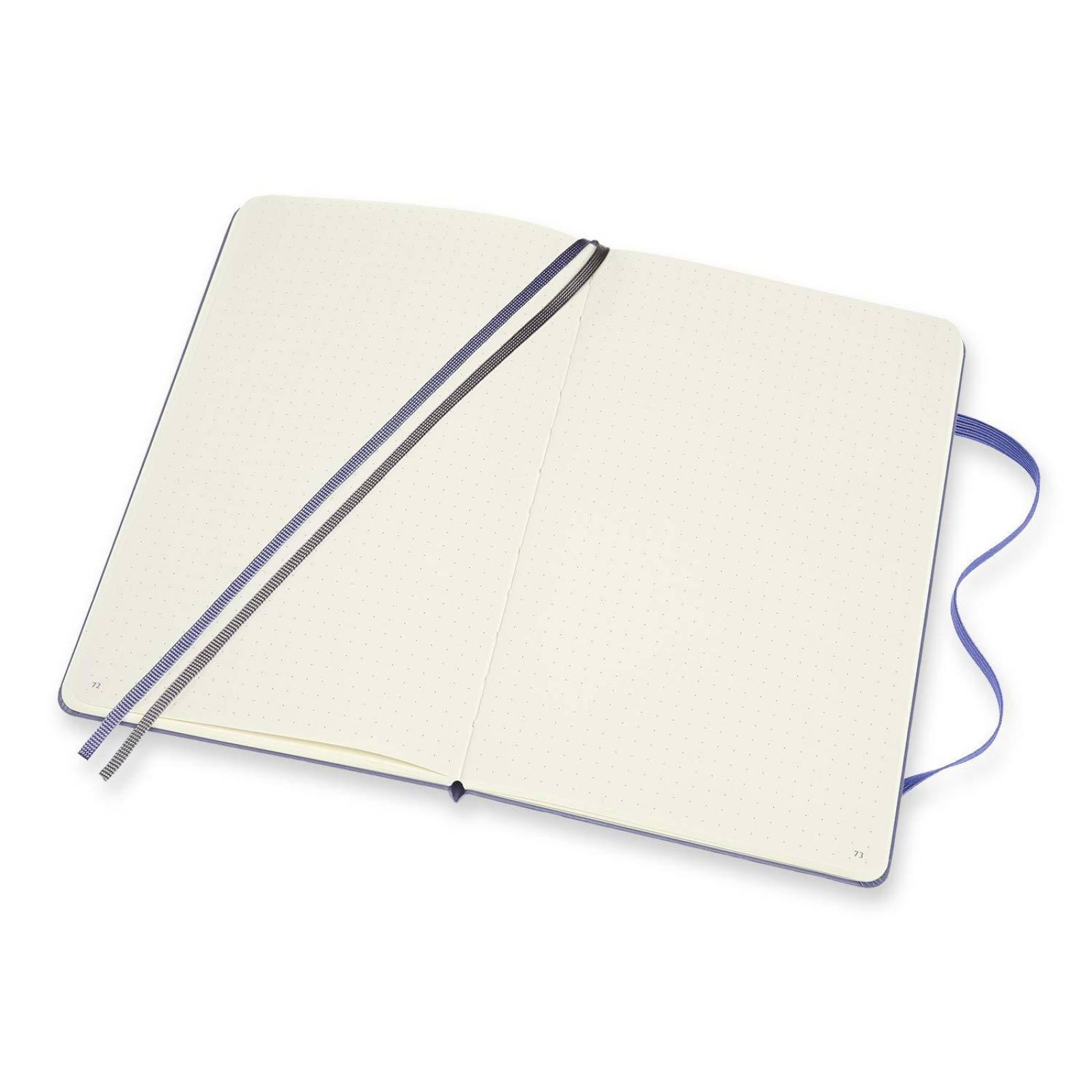 Libreta Moleskine Art Logbook Grande Violeta Punteada PDura 