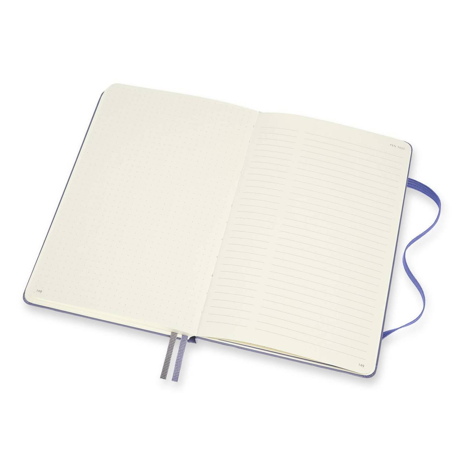 Libreta Moleskine Art Logbook Grande Violeta Punteada PDura 