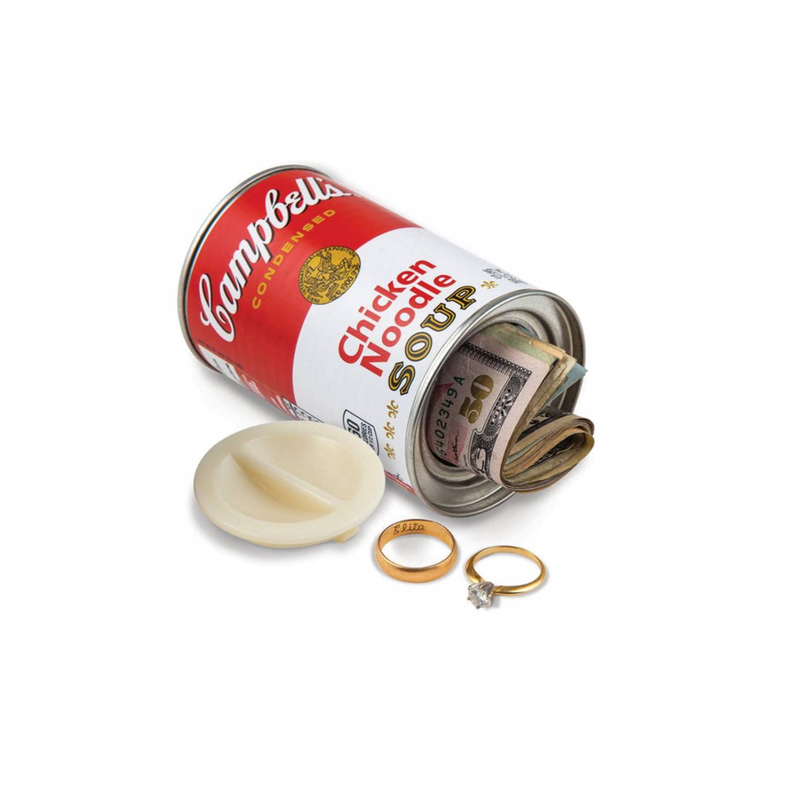 Lata de Seguridad Sopa de Pollo Campbells 