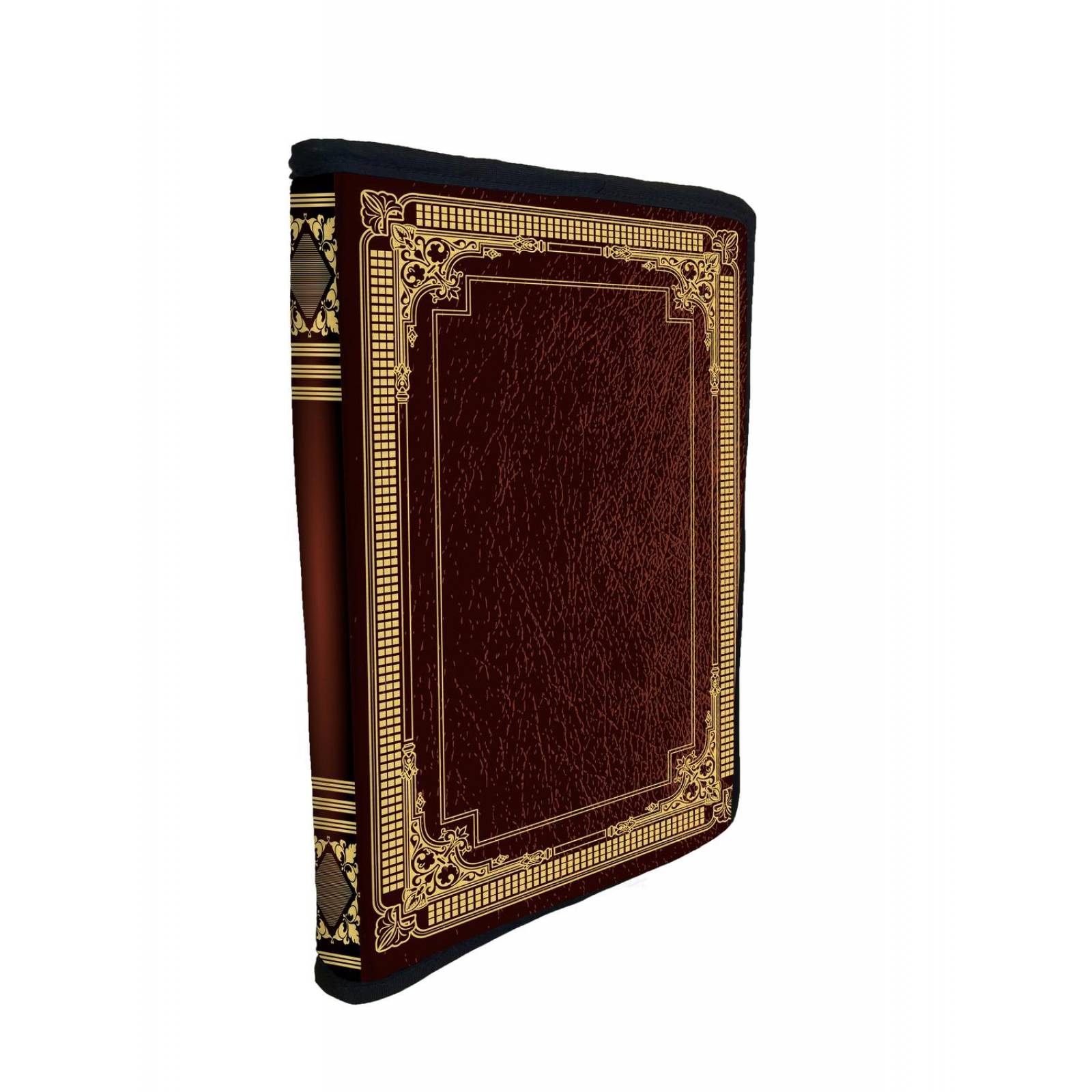Funda Porta Libros de Tela Libro Antiguo 