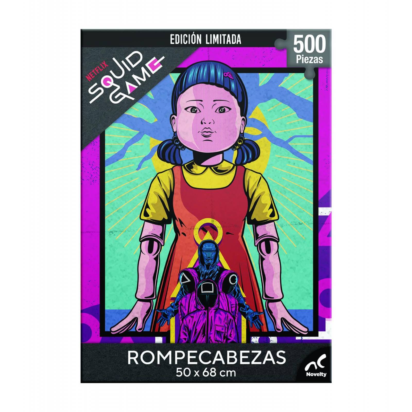 Rompecabezas Juego Del Calamar 500 Piezas Edición Limitada 