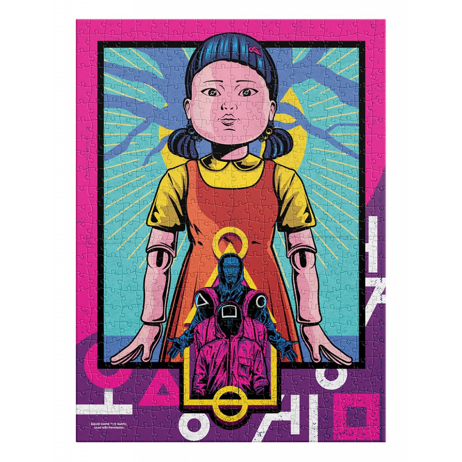 Rompecabezas Juego Del Calamar 500 Piezas Edición Limitada 