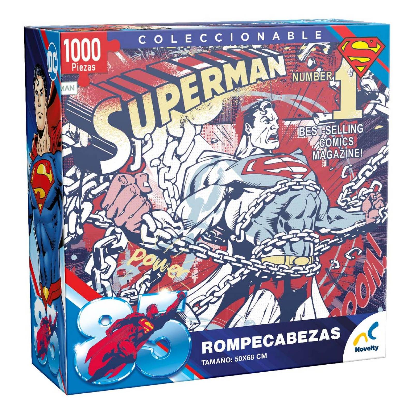 Rompecabezas Superman 85 Aniversario 1000 Piezas Coleccionable 