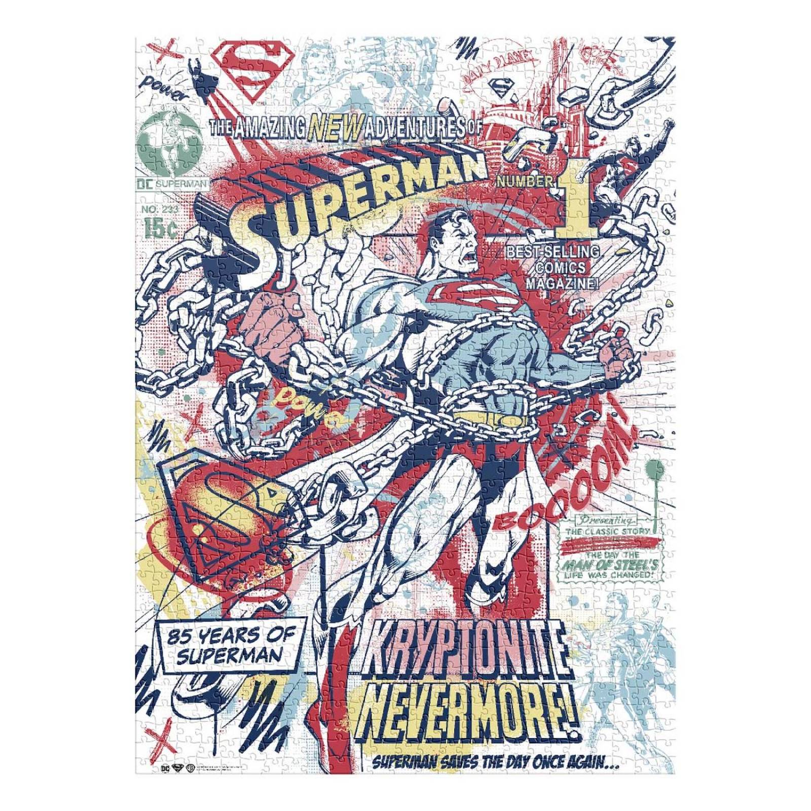 Rompecabezas Superman 85 Aniversario 1000 Piezas Coleccionable 