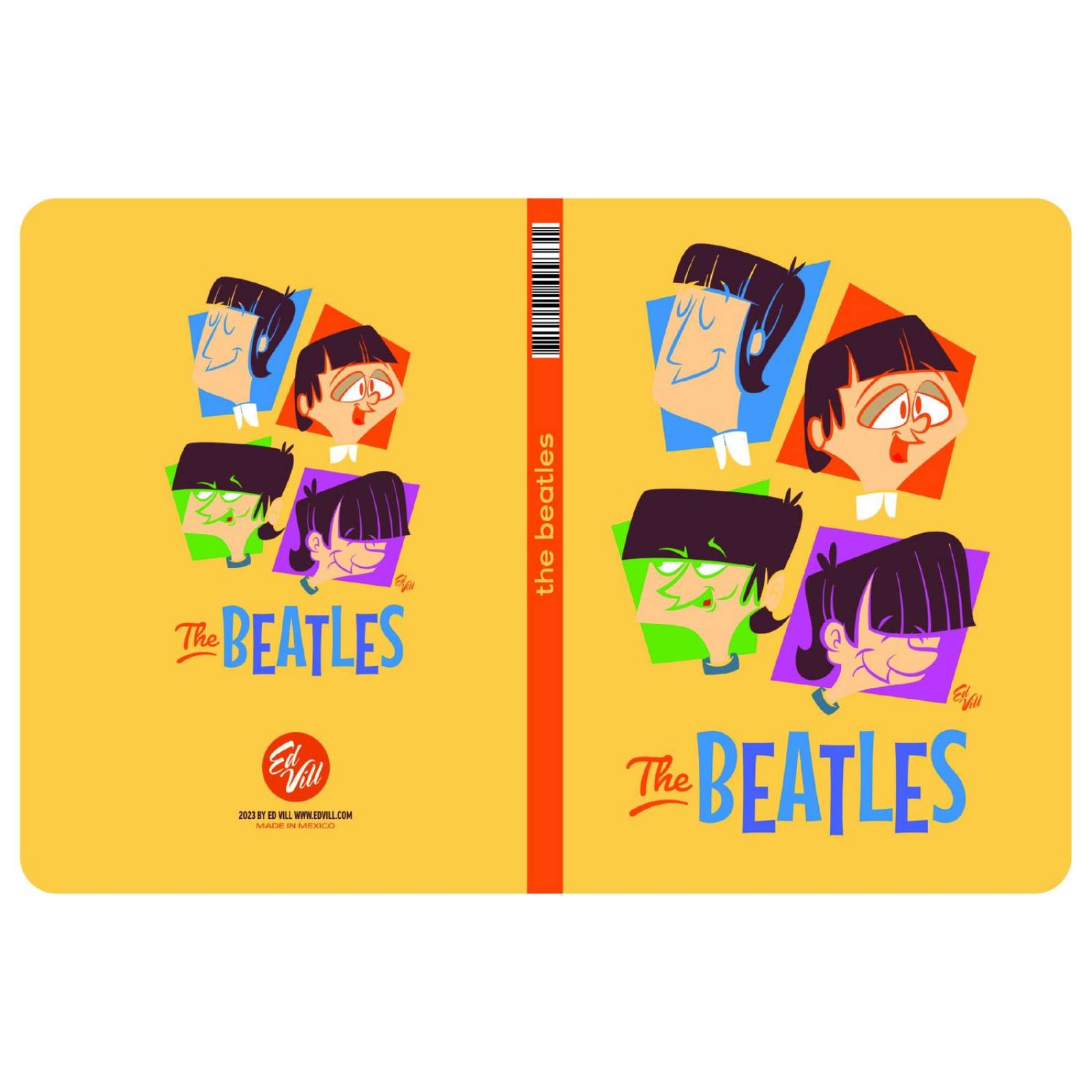 Libreta de Bolsillo The Beatles by EdVill 