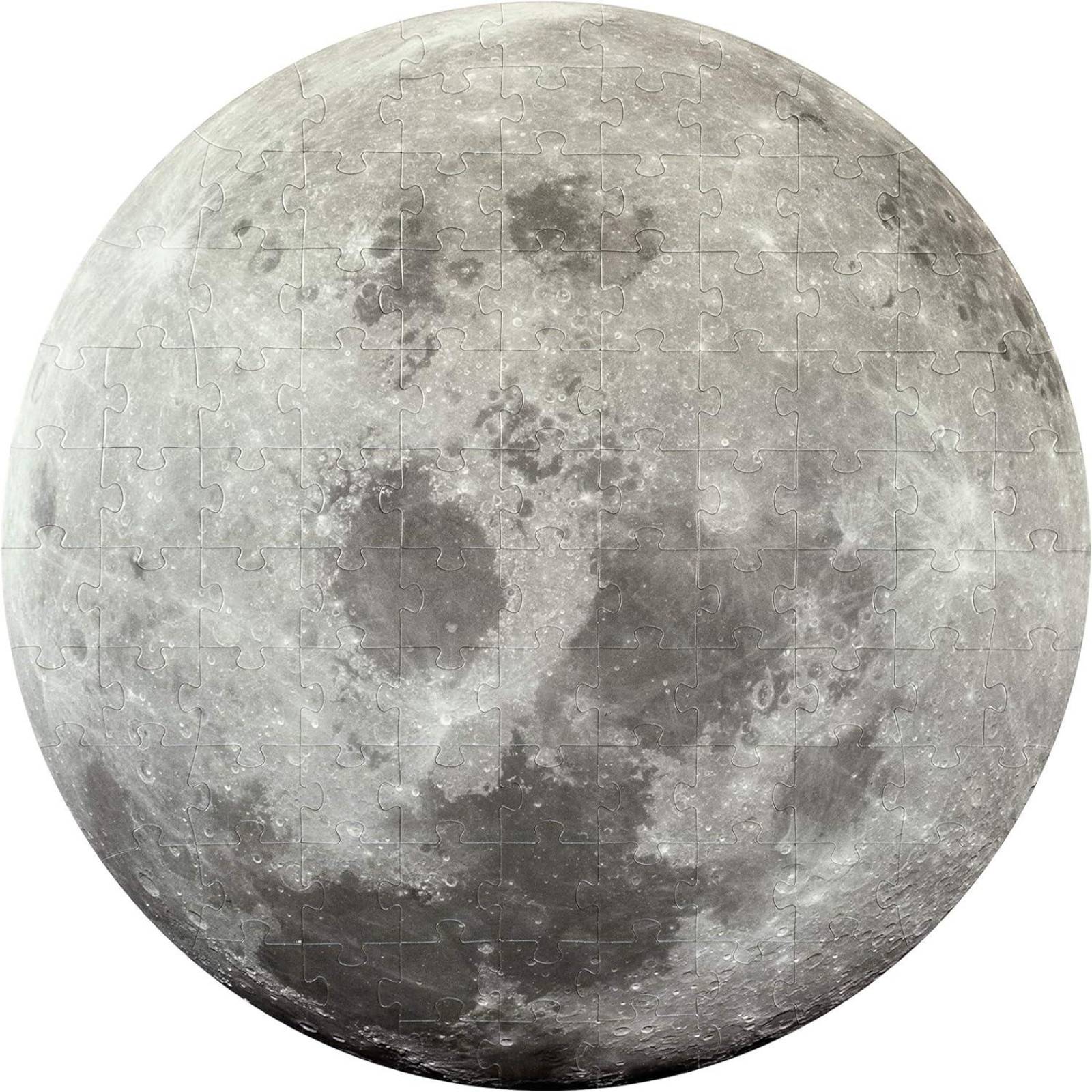 Rompecabezas Redondo de la Luna 100 Piezas Moon 