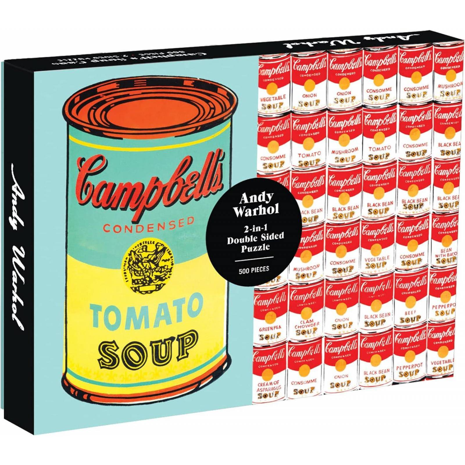 Rompecabezas de Andy Warhol Lata de Sopa 500 Piezas