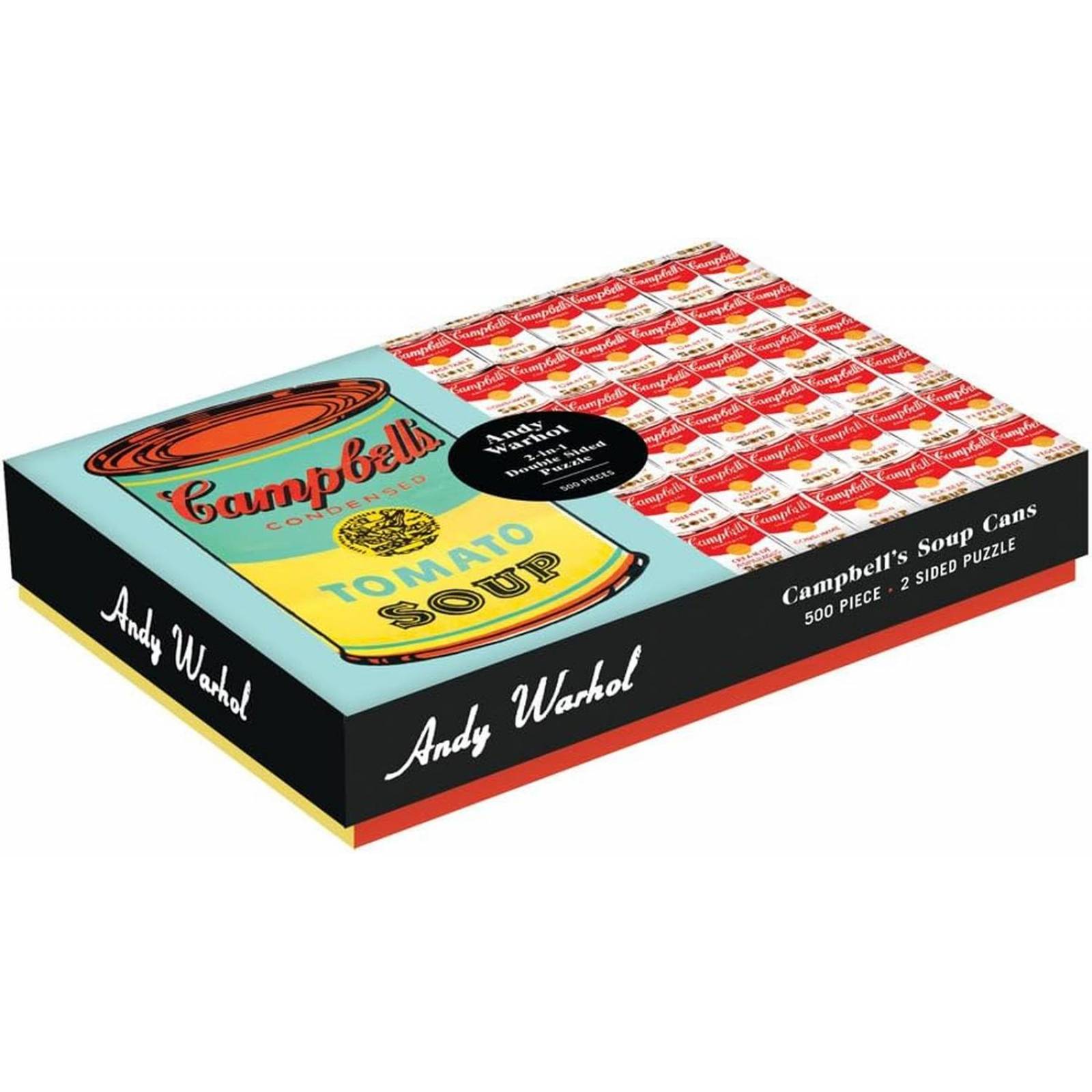 Rompecabezas de Andy Warhol Lata de Sopa 500 Piezas