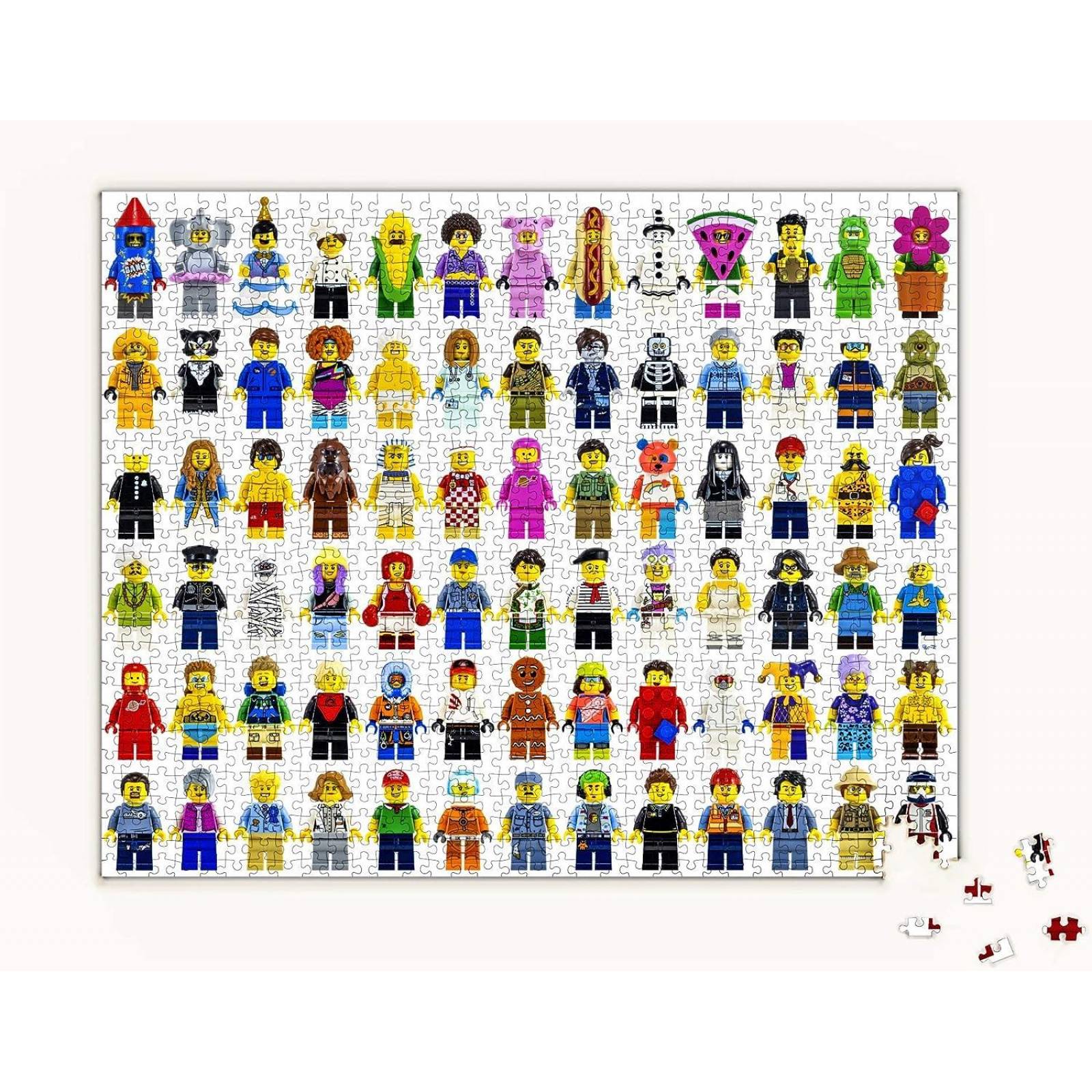 Rompecabezas LEGO Minifigure 1000 Piezas Puzzle 