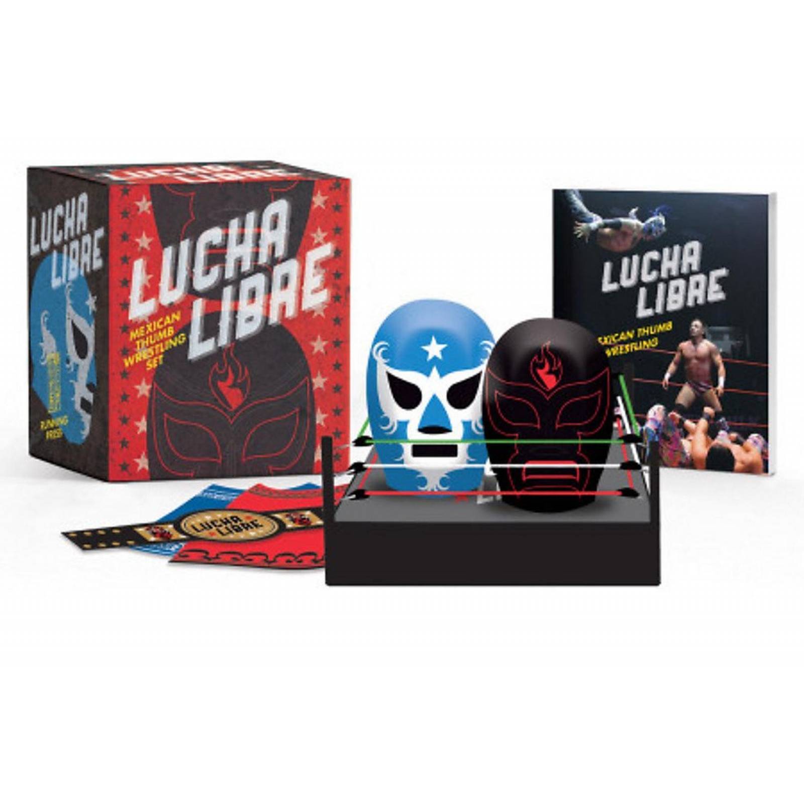 Lucha Libre. Mexican Thumb Wrestling Set Juego 