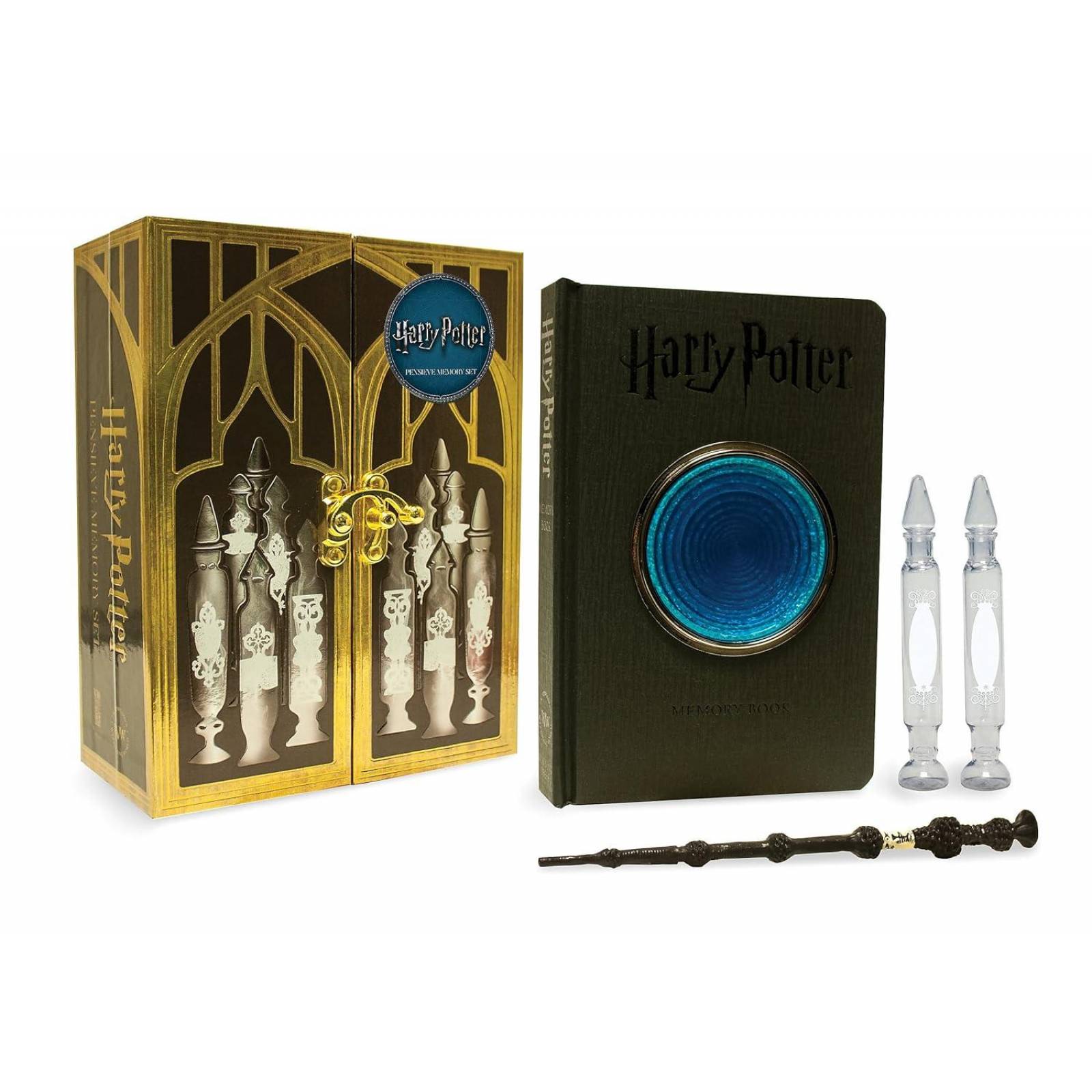 Harry Potter Pensieve Memory Set Libro en Inglés 