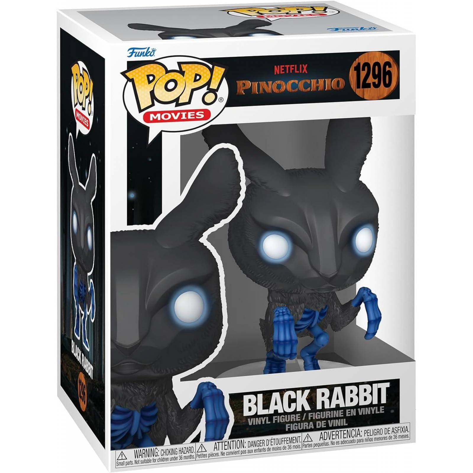 Funko Pop Movies Pinocchio Pack (Geppetto, Wood Sprite, Black Rabbit, Pinocchio)