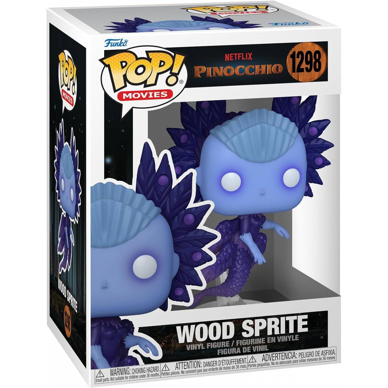 Funko Pop Movies Pinocchio Pack (Geppetto, Wood Sprite, Black Rabbit, Pinocchio)