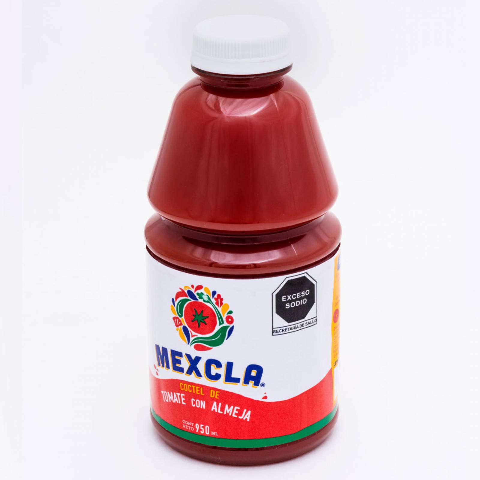Jugo de tomate y almeja Mexcla de 950 ml  toque de pimienta
