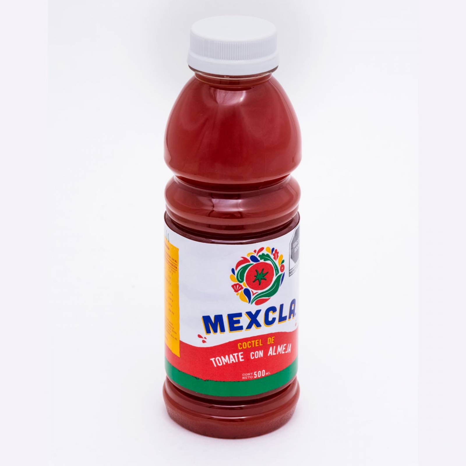 Jugo de tomate con almeja Mexcla de 500 ml  con un toque de pimienta 