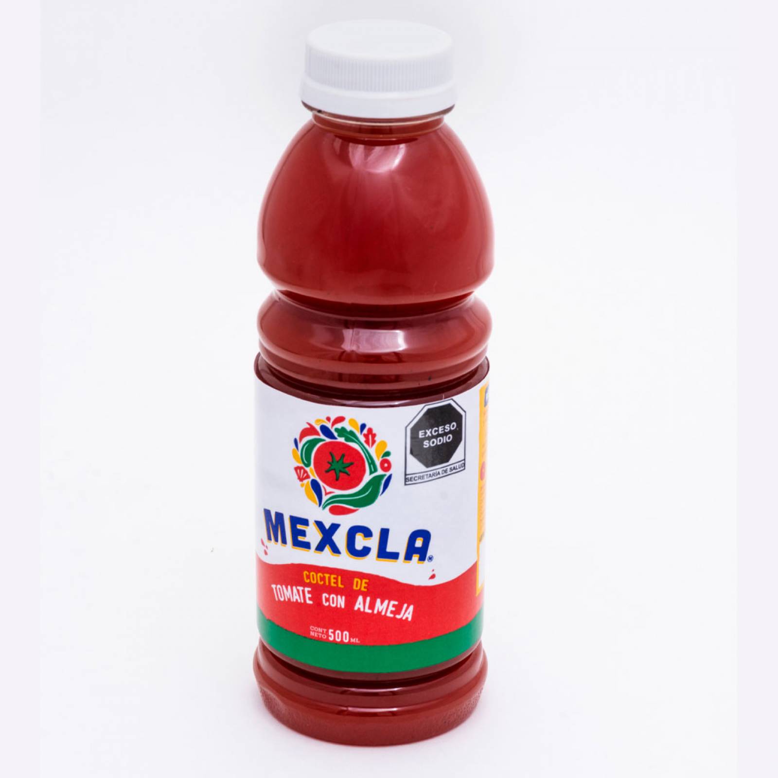 Jugo de tomate con almeja Mexcla de 500 ml  con un toque de pimienta 