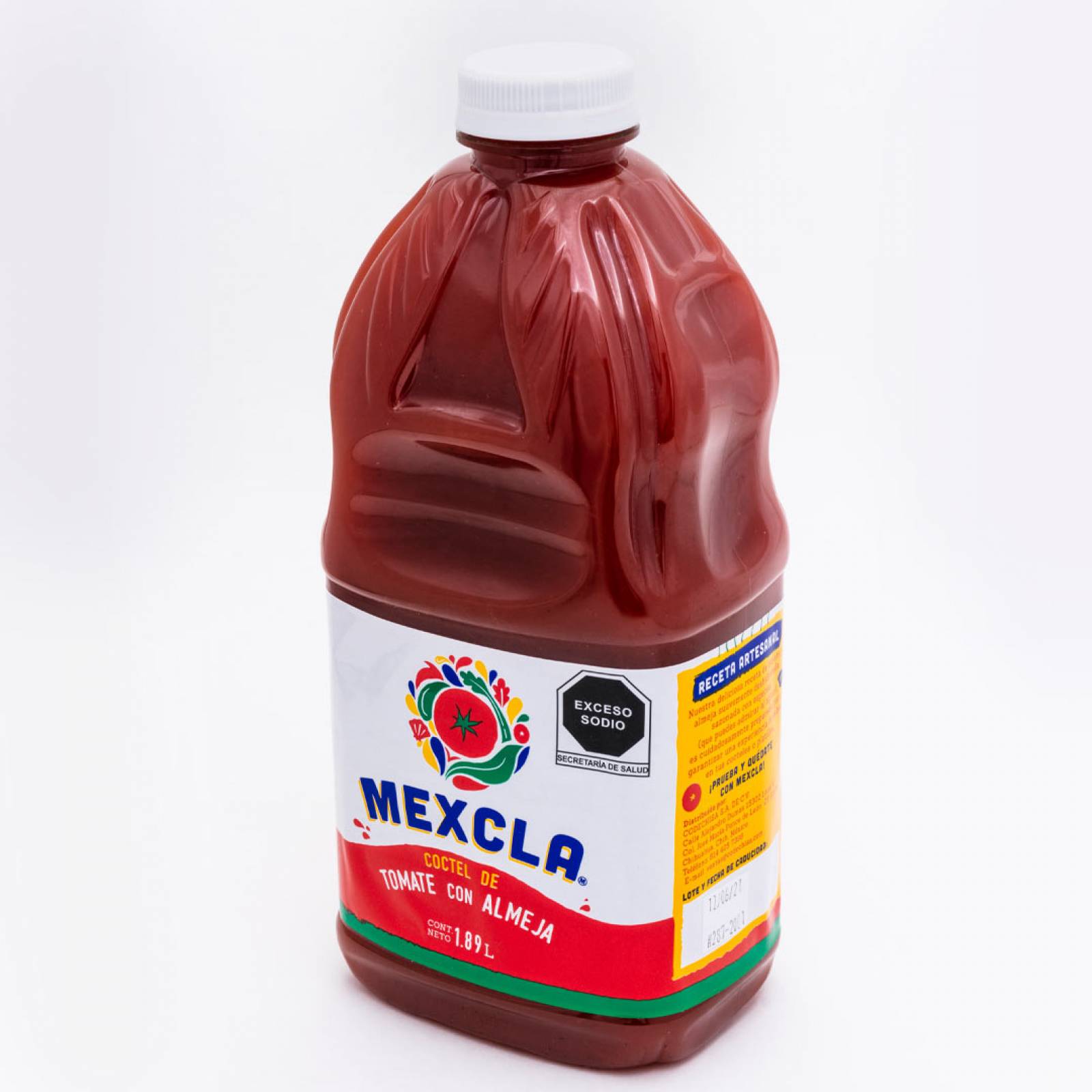 Jugo de tomate con almeja Mexcla de 1 89 lts  caja 8 piezas 