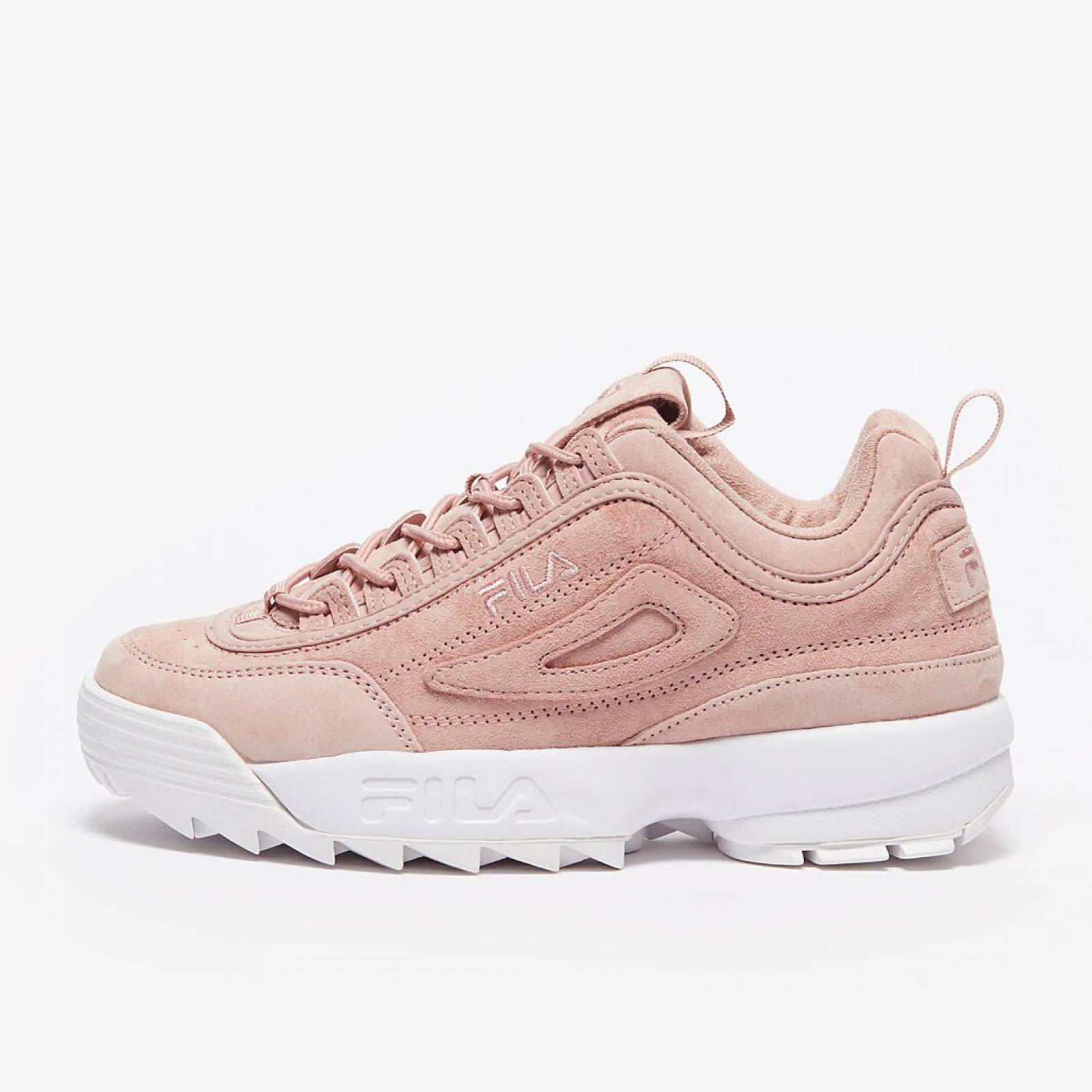 Tenis fila disruptor ii chalk rosa 5xm01123-661