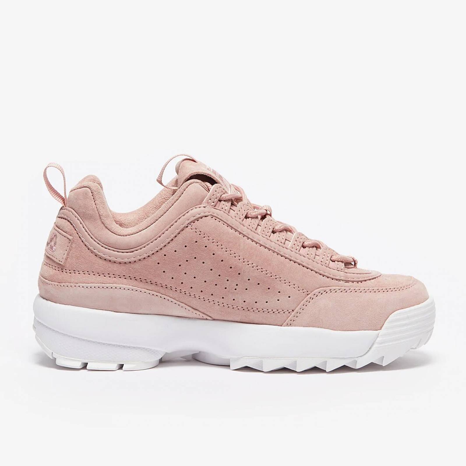Tenis fila disruptor ii chalk rosa 5xm01123-661