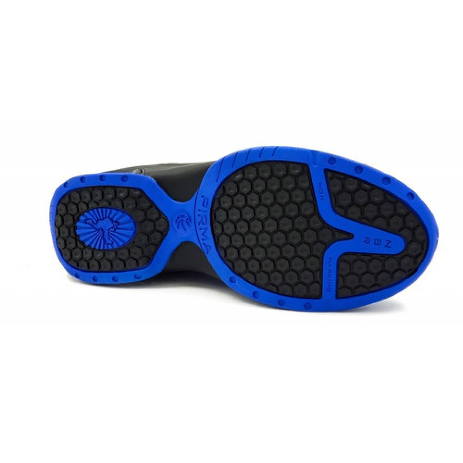 Tenis pirma wilkins negro-rojo 0795