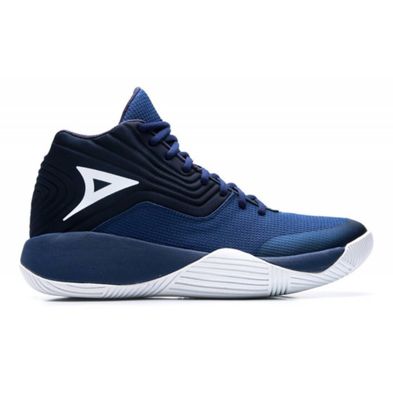 Tenis pirma parker blanco-azul basket 2005
