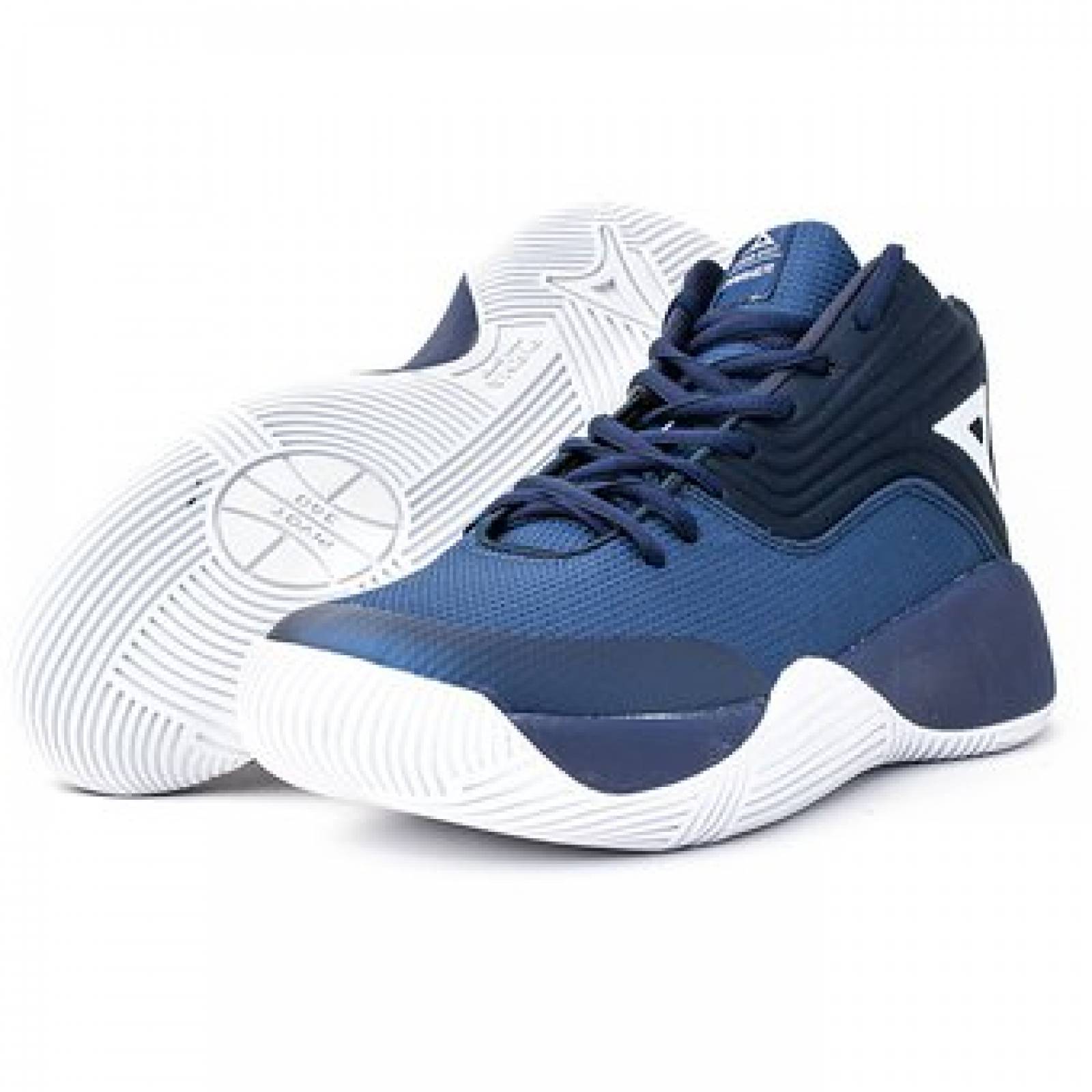 Tenis pirma parker blanco-azul basket 2005
