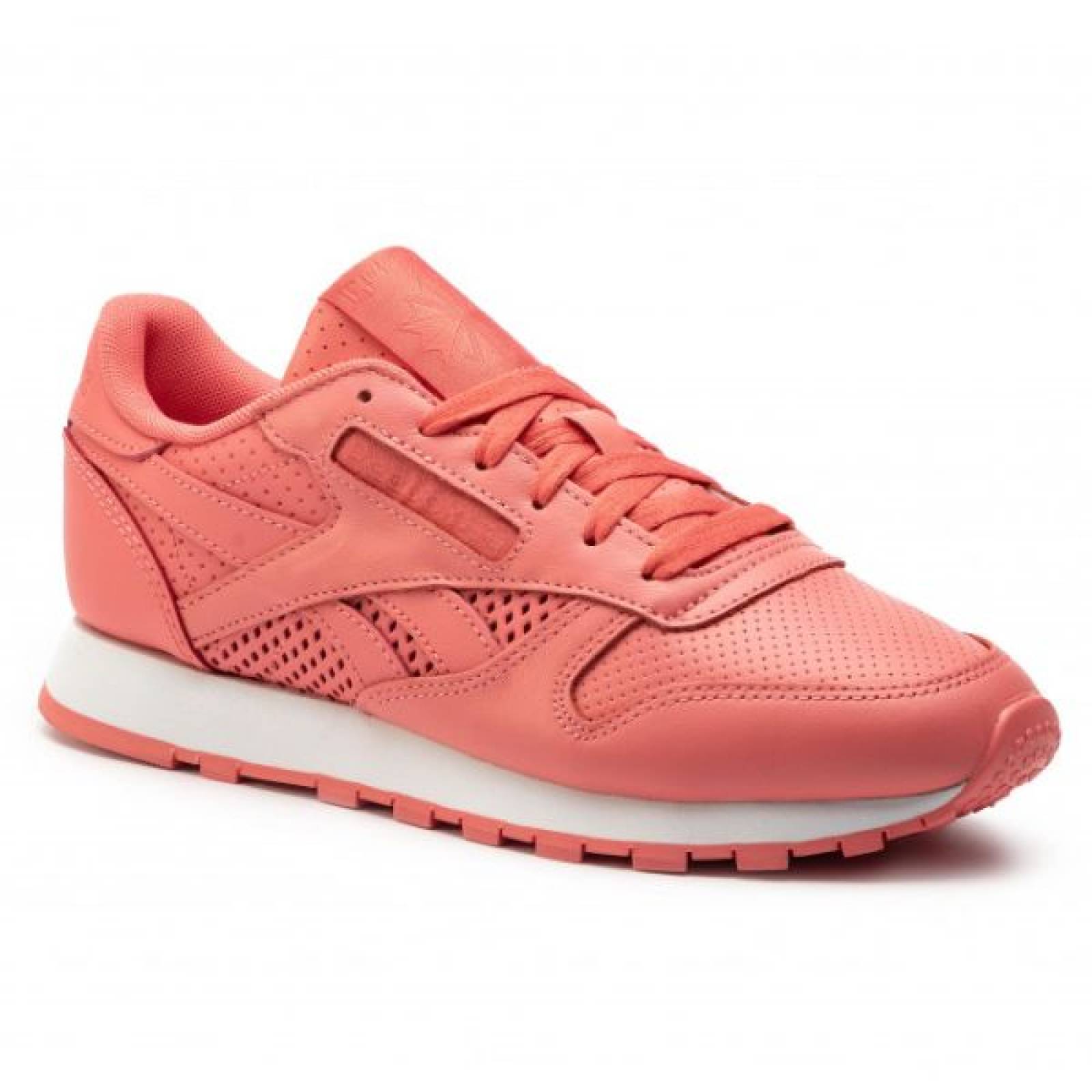 TENIS REEBOK CLASSIC LEATHER SALMON DAMA COMODO CN6728
